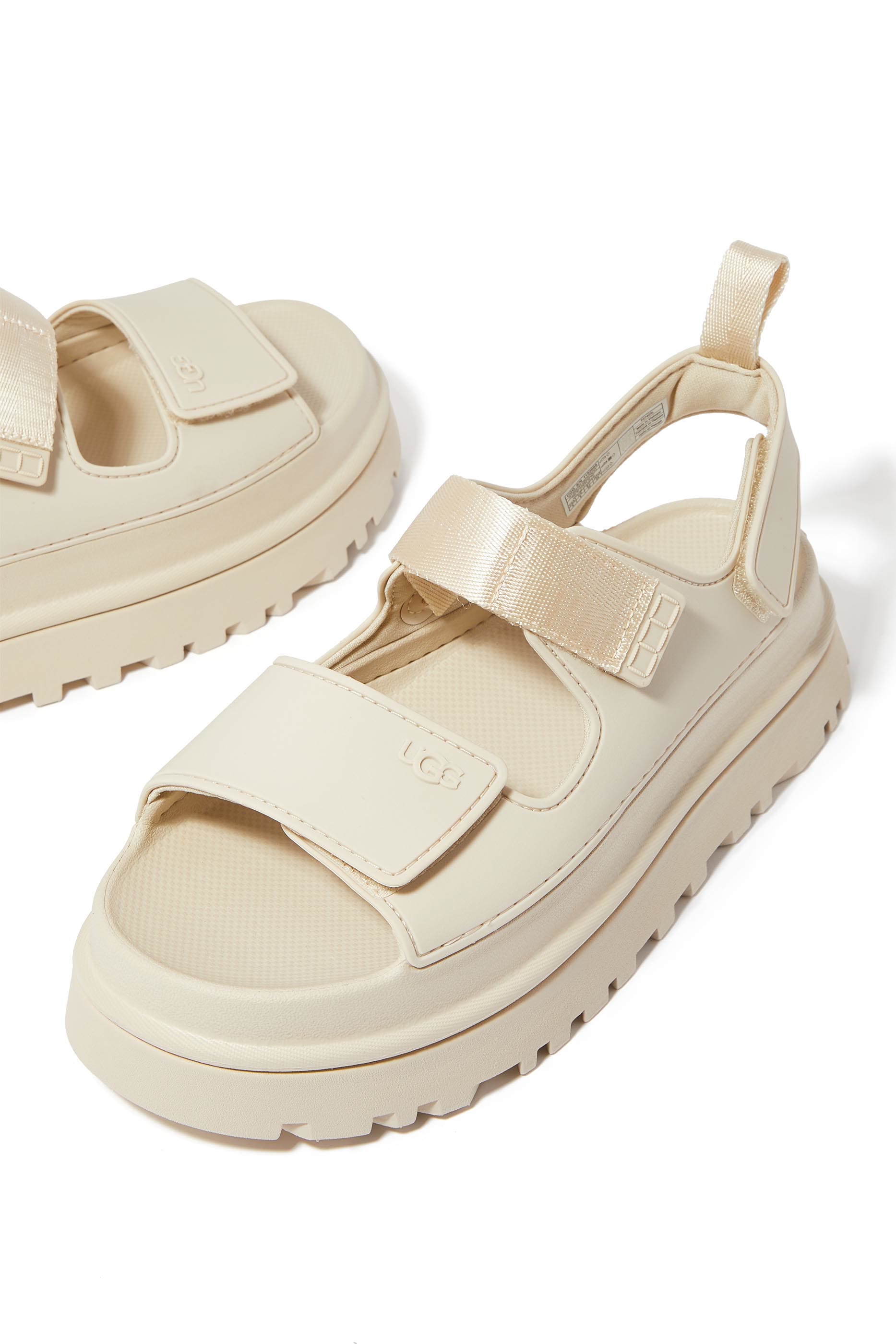 صندل غولدغلو بنعل سميك