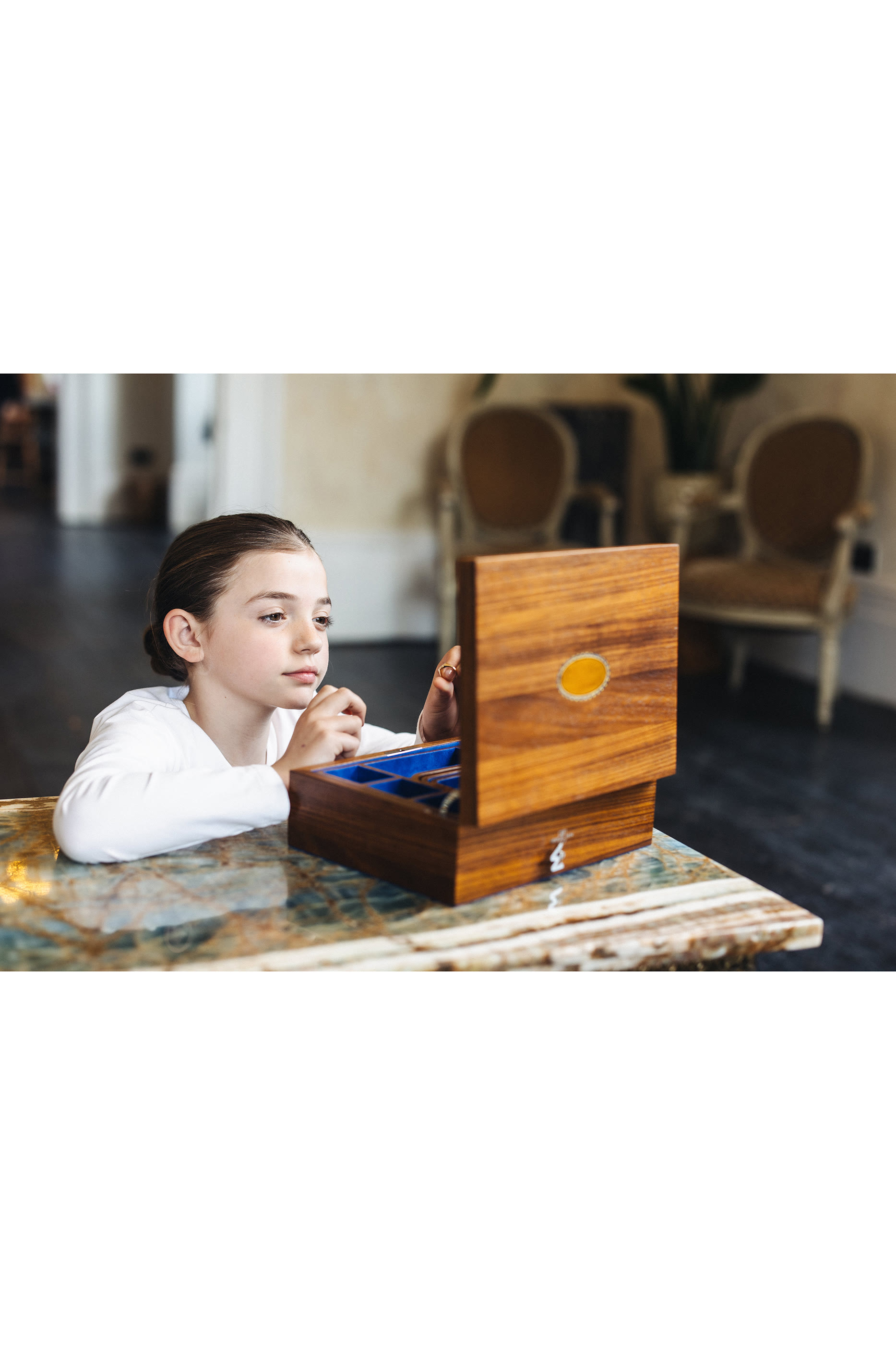 صندوق مجوهرات موسيقي ببالرينا