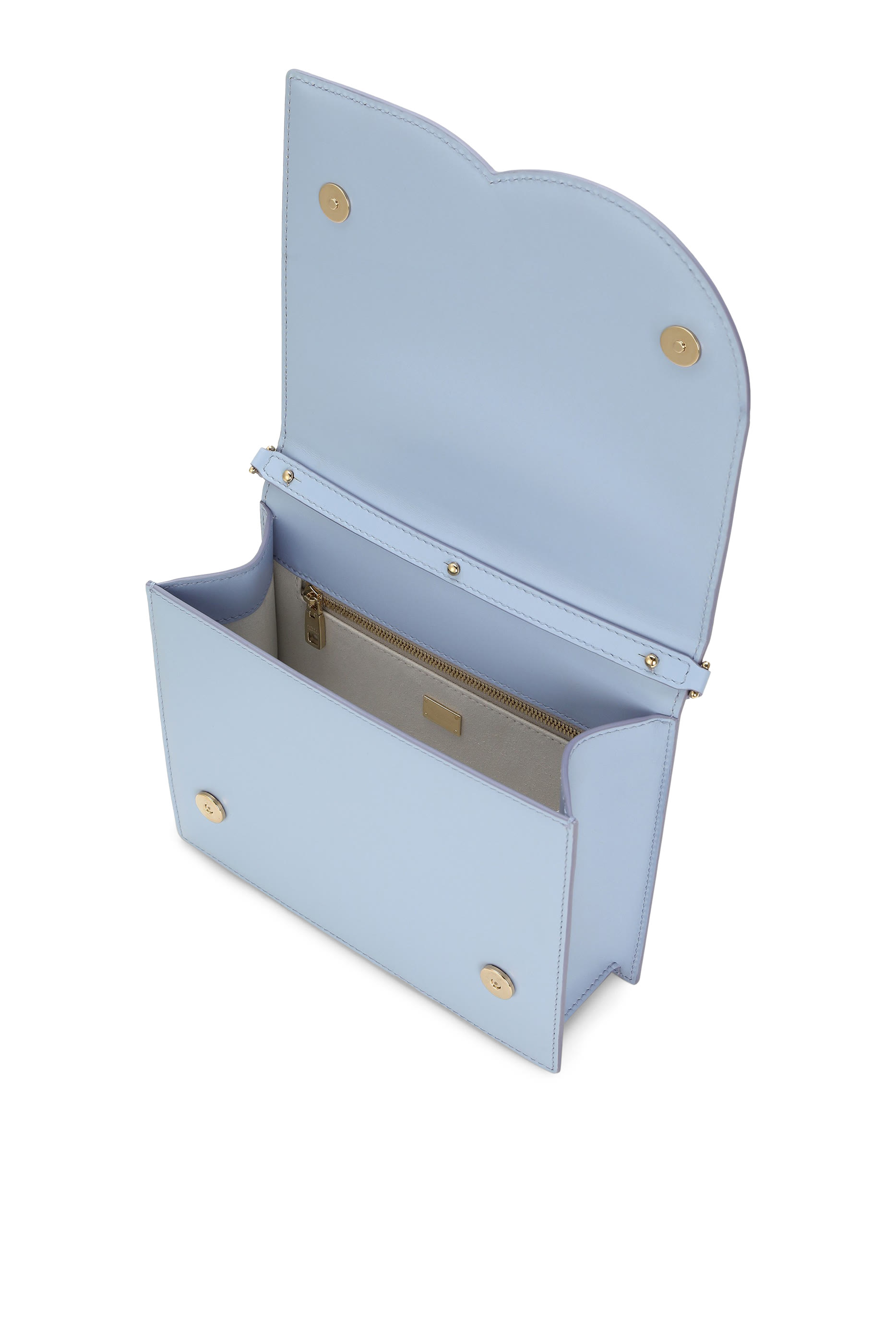 حقيبة كروس بودي بشعار الماركة جلد عجل