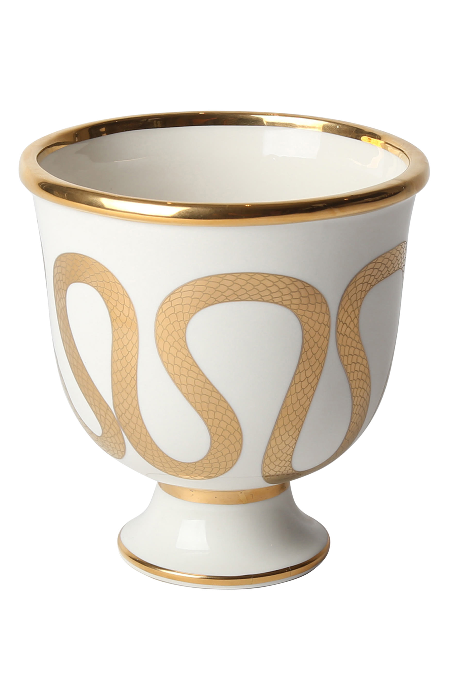 وعاء بوتانيست بنقشة ثعبان وتفاح