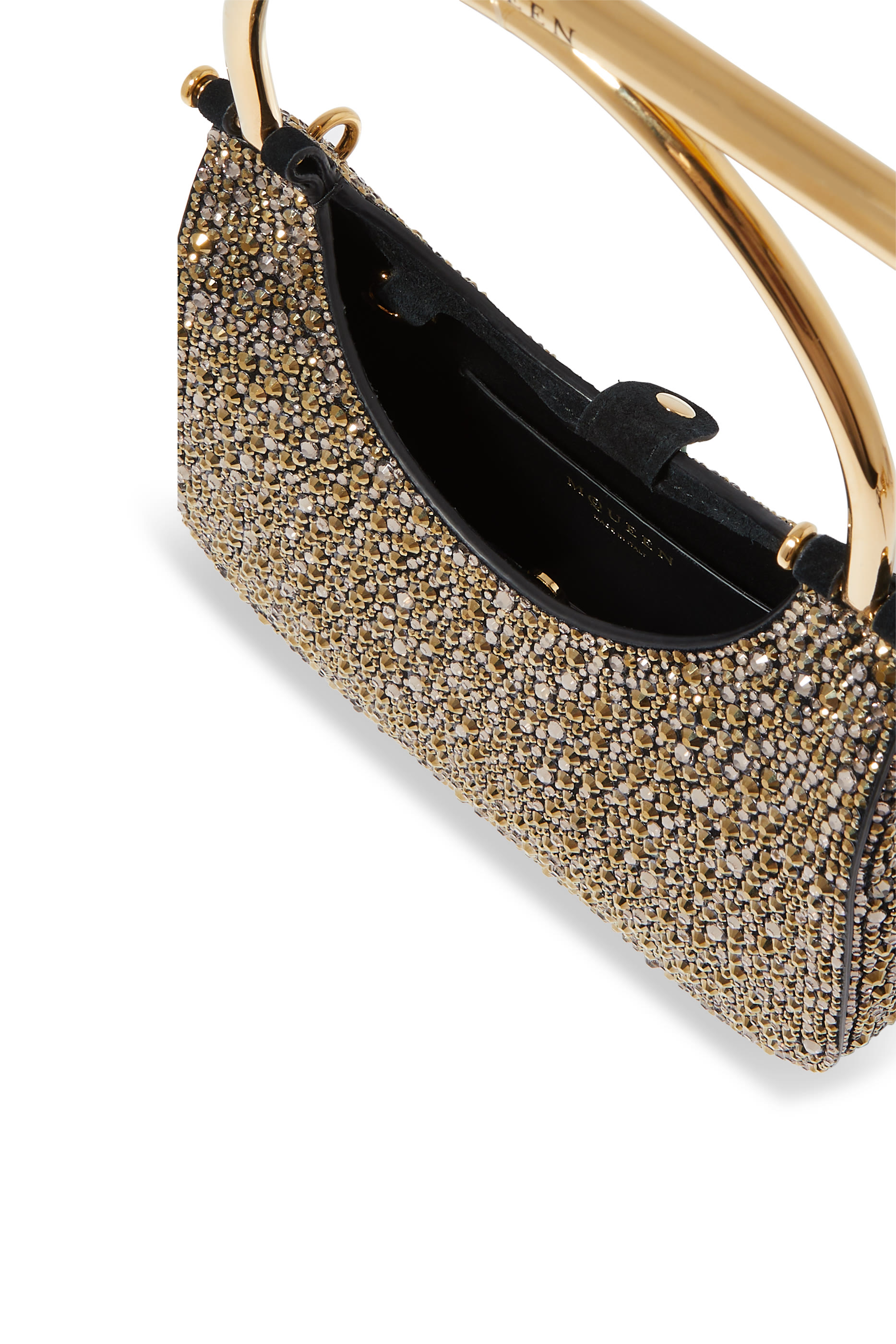 حقيبة صغيرة بحلية على شكل حرف T