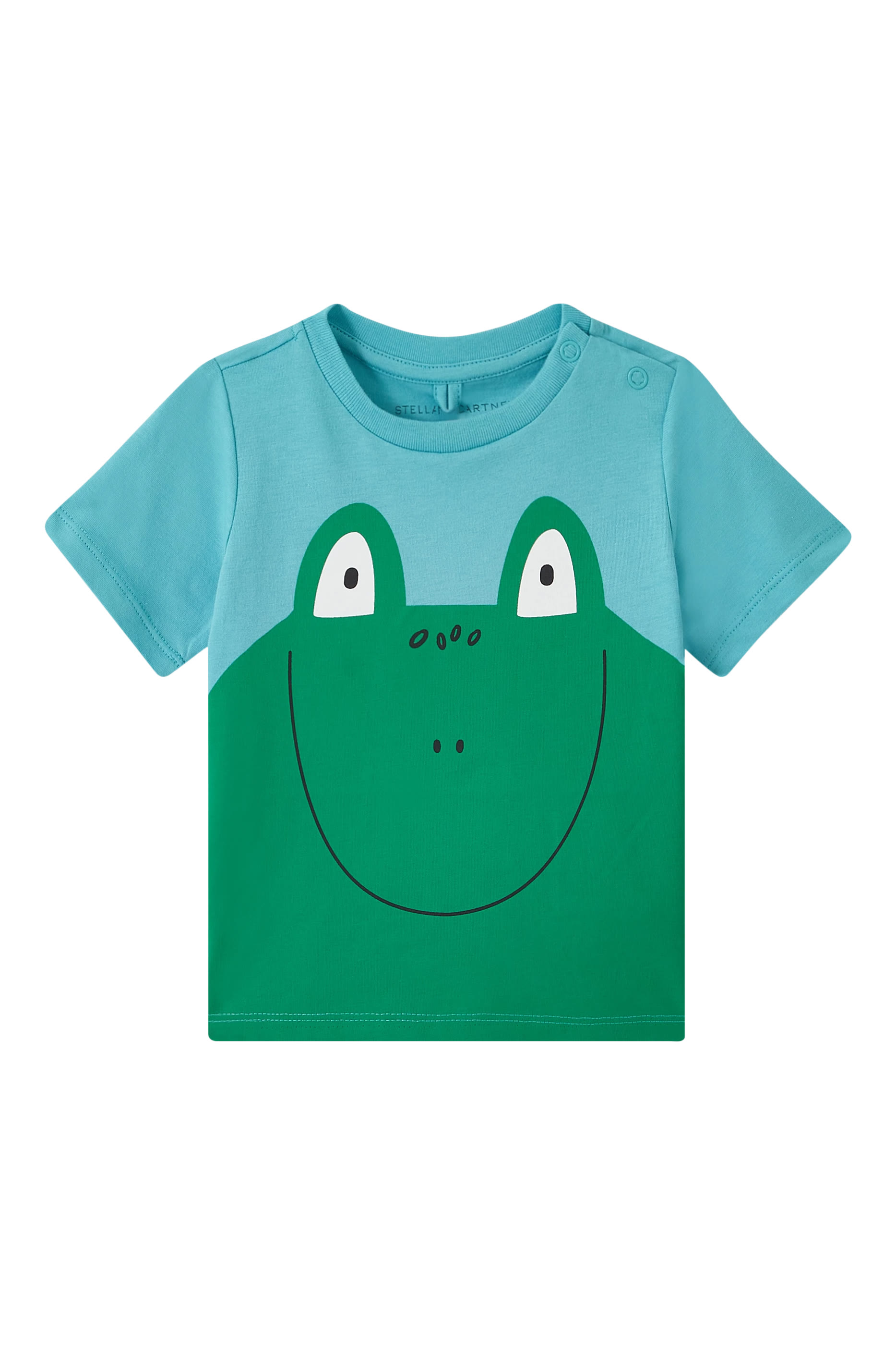 تيشيرت بطبعة ضفدع للأطفال 