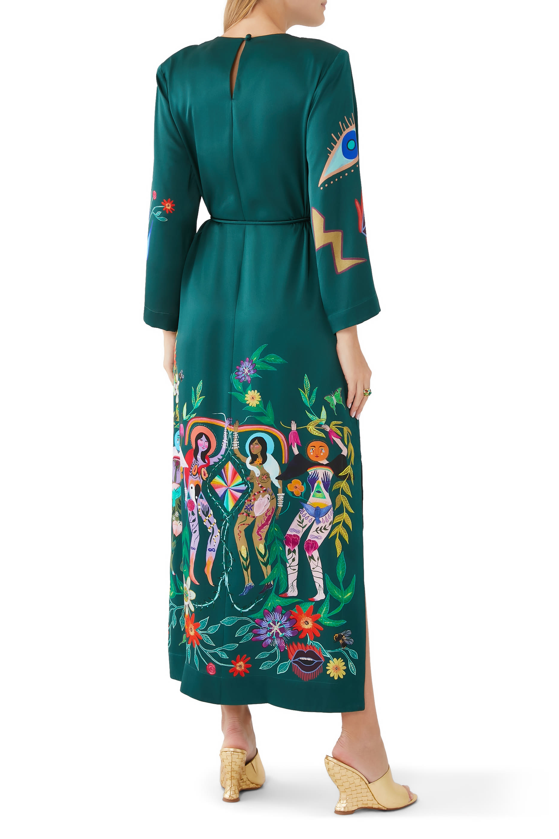 فستان أجاثا متوسط الطول