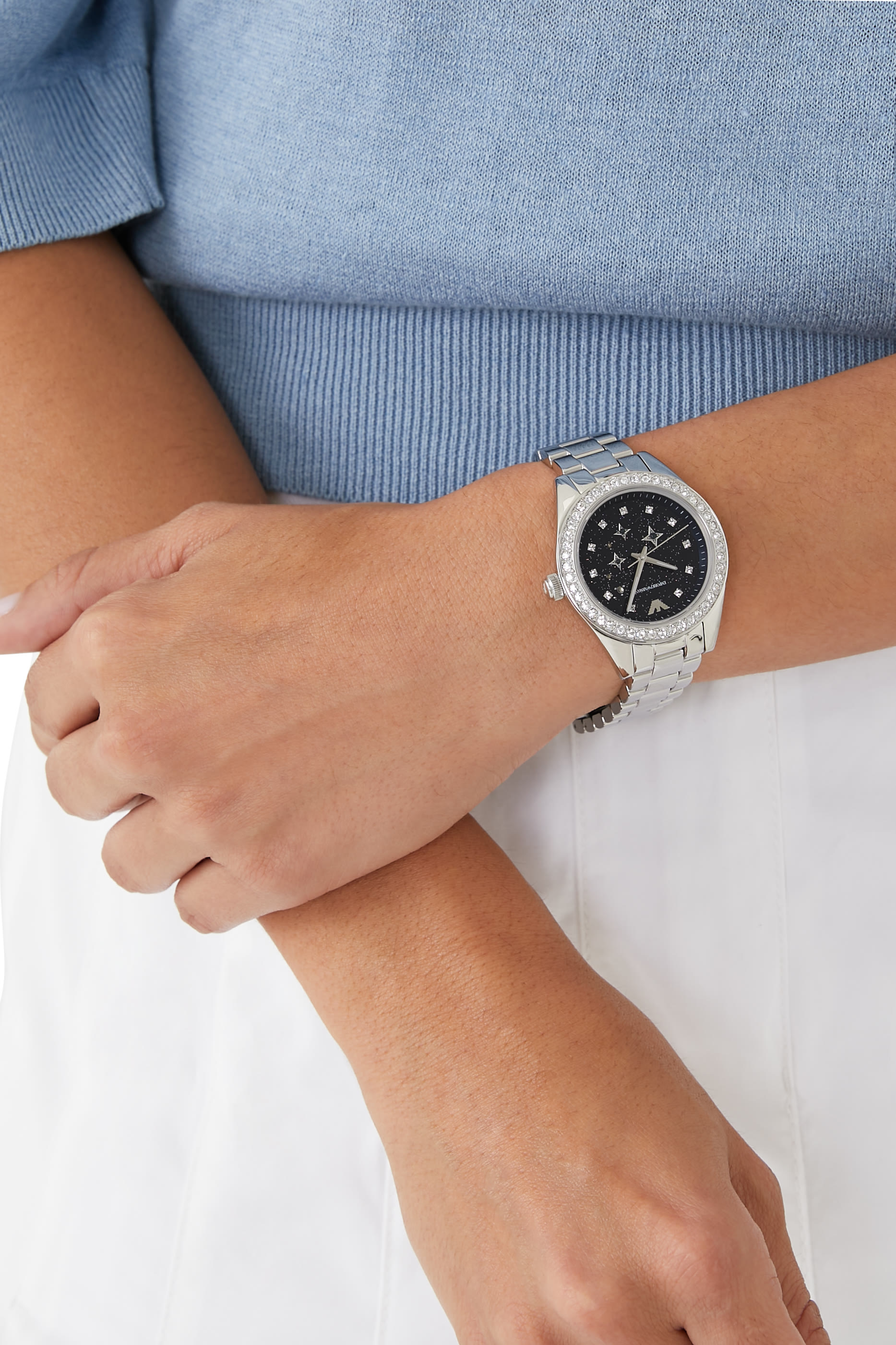 ساعة ليو ستانلس ستيل