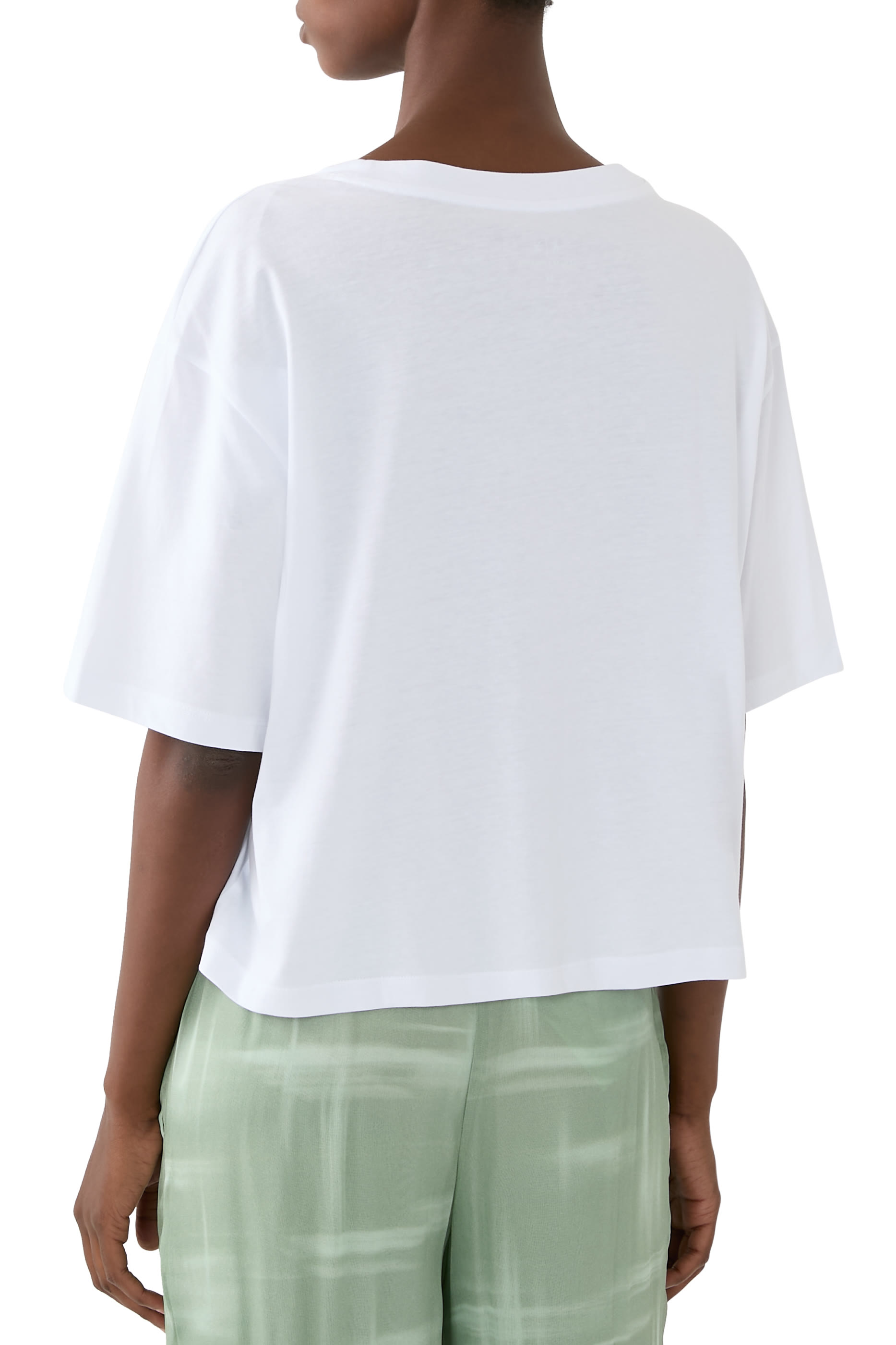 تيشيرت ذا جريد قصير بشعار الماركة