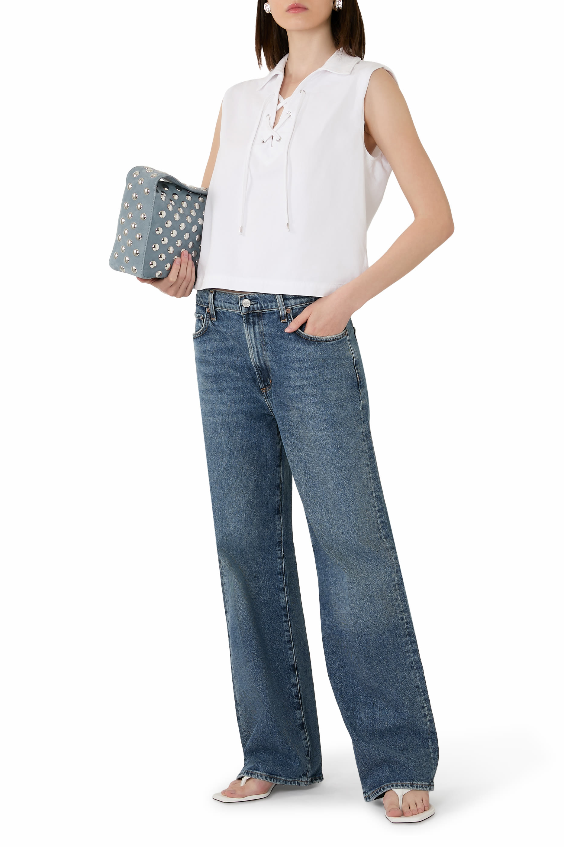 Harper Relaxed Straight Jeans