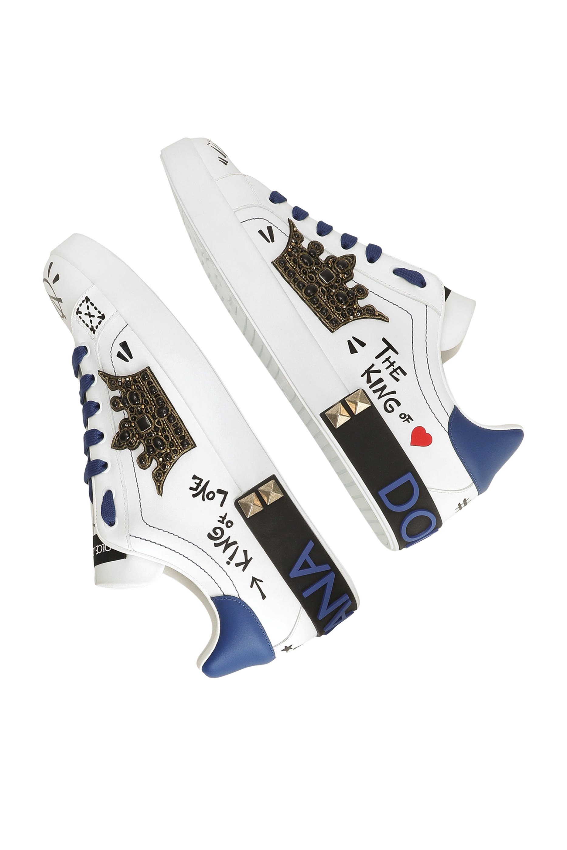 سنيكرز بورتوفينو جلد عجل نابا