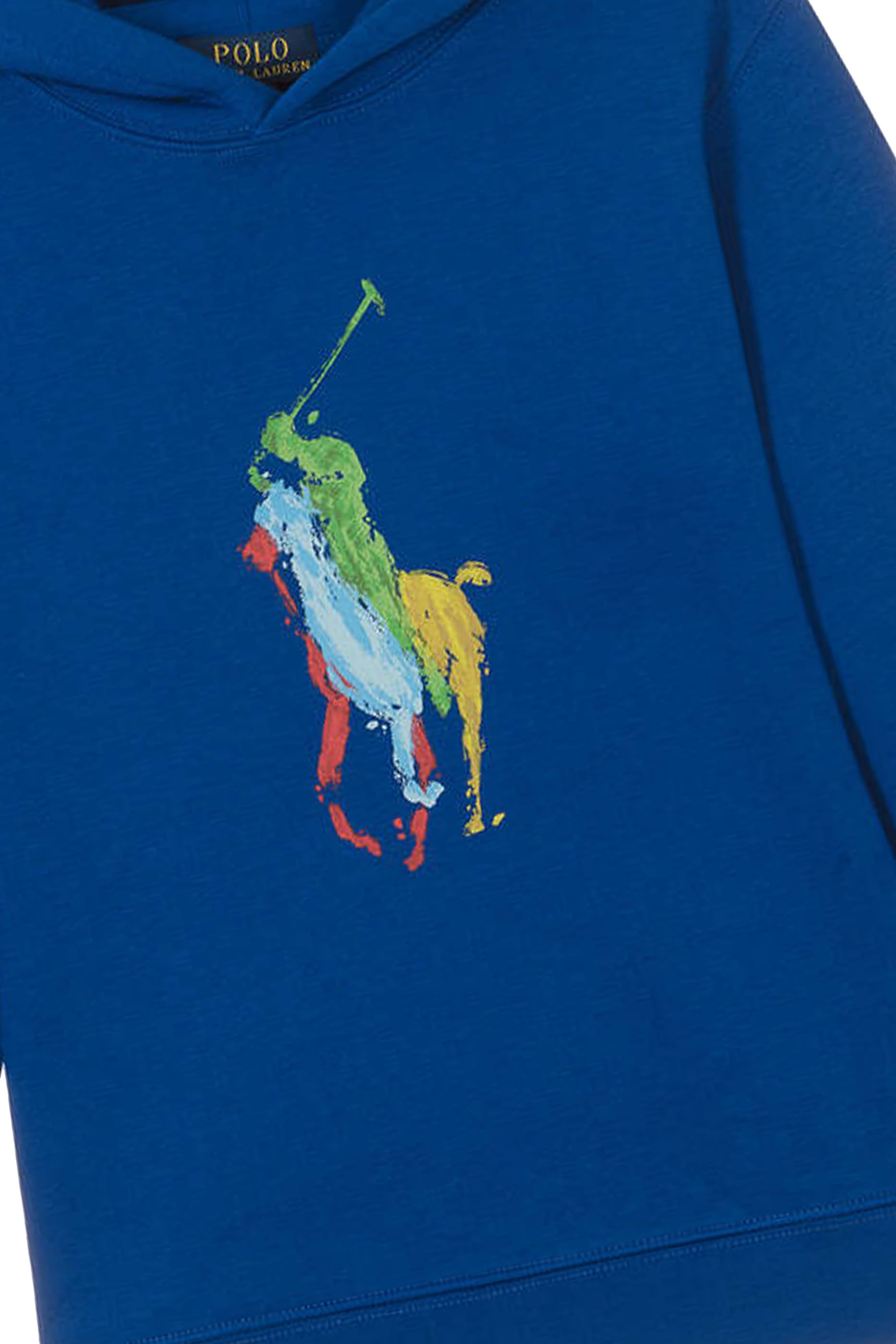 سويت شيرت بي او منسوج بغطاء رأس