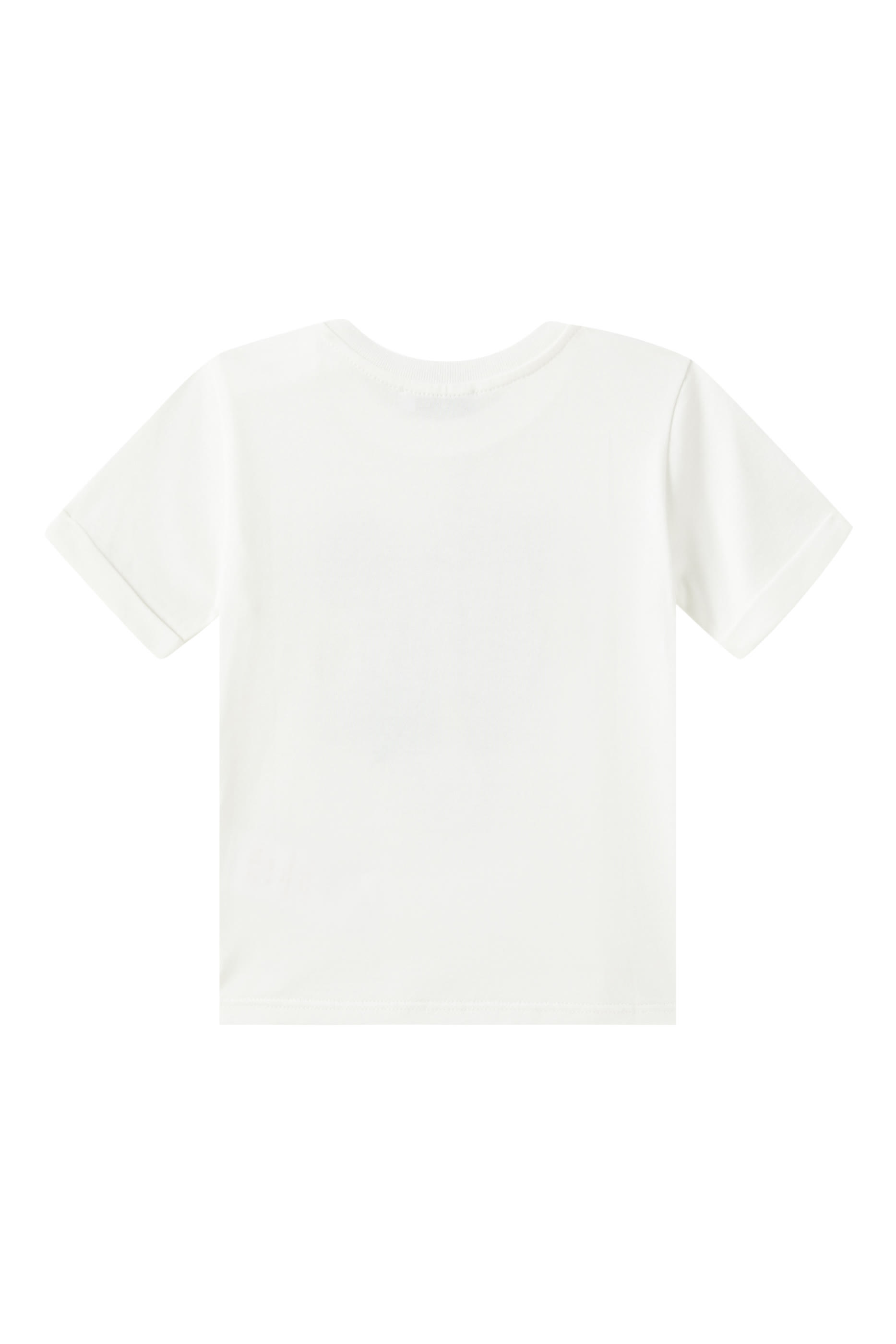 تيشيرت بنقشة شعار الماركة للأطفال