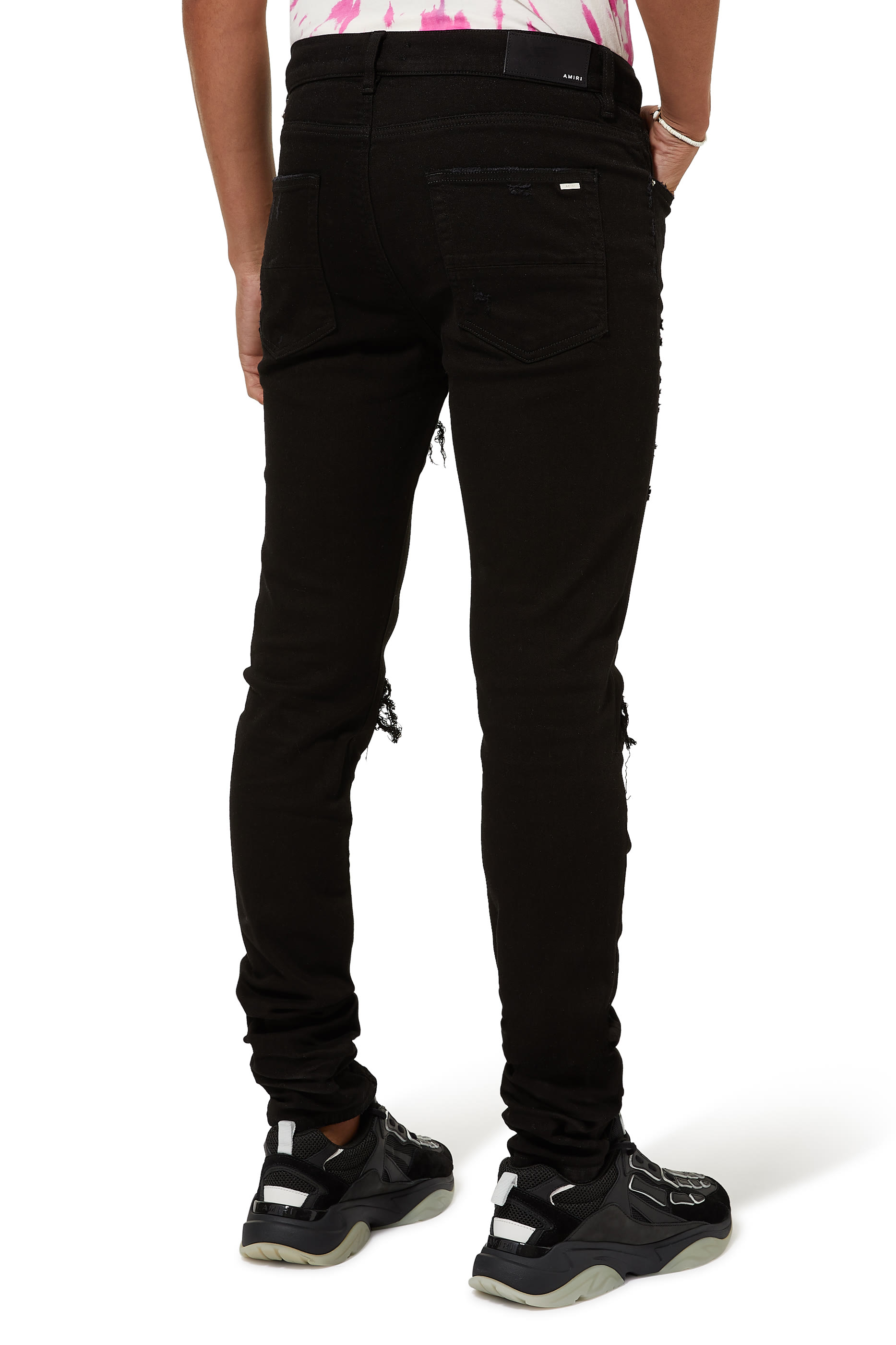 بنطال جينز إم إكس 1 بتصميم ممزق