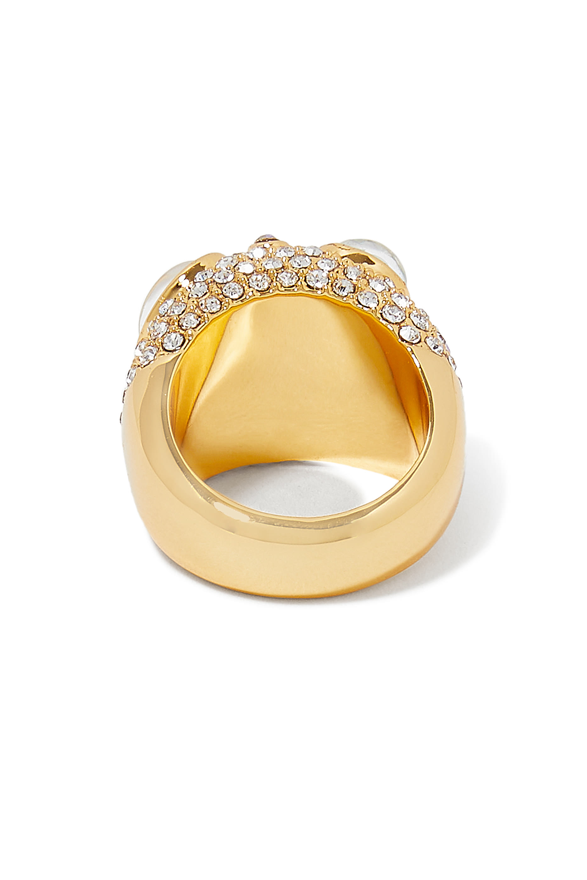 خاتم بأحجار أوبال وبافيه متنوعة