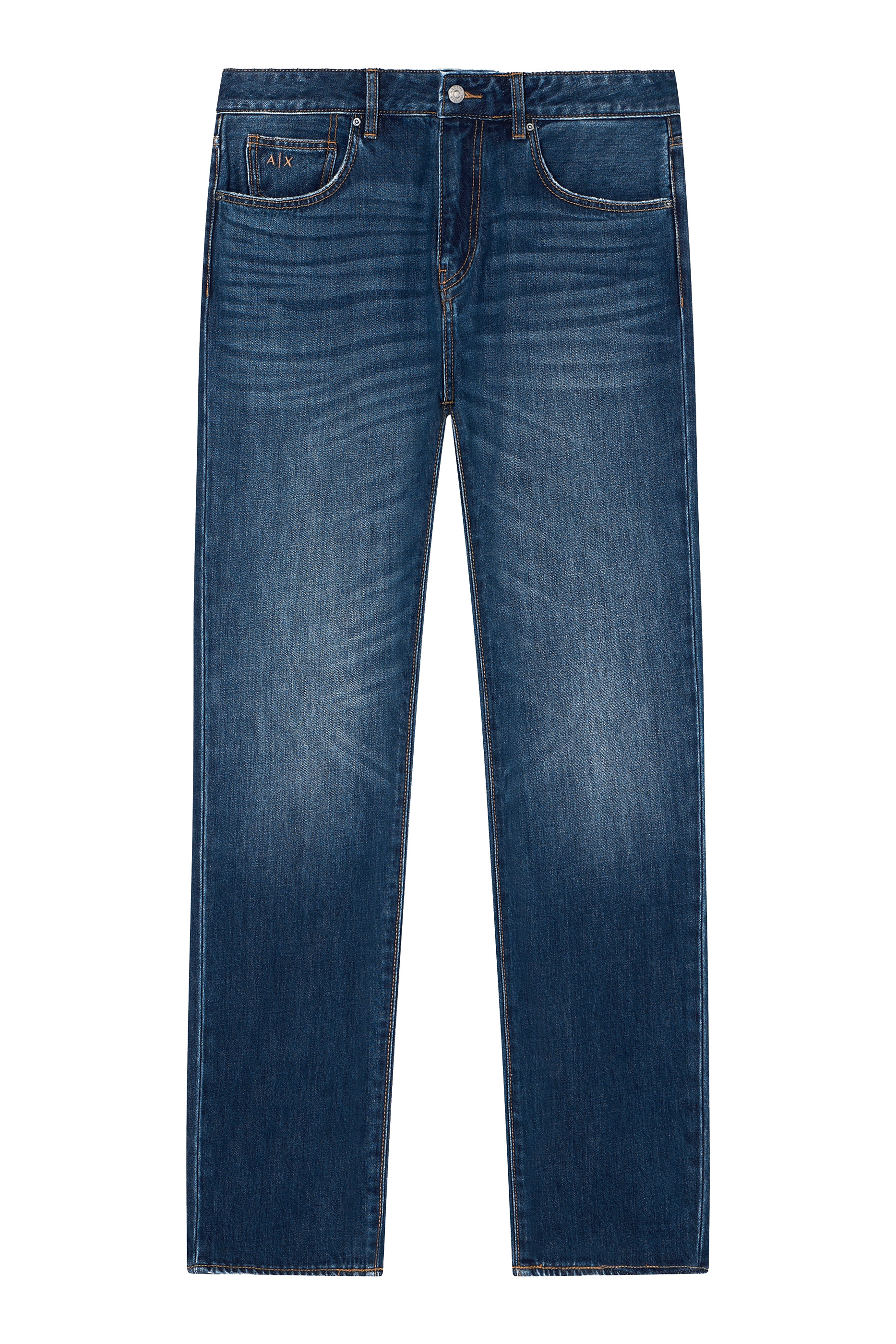 بنطال ون بلوك اب بقصة ضيقة دنيم