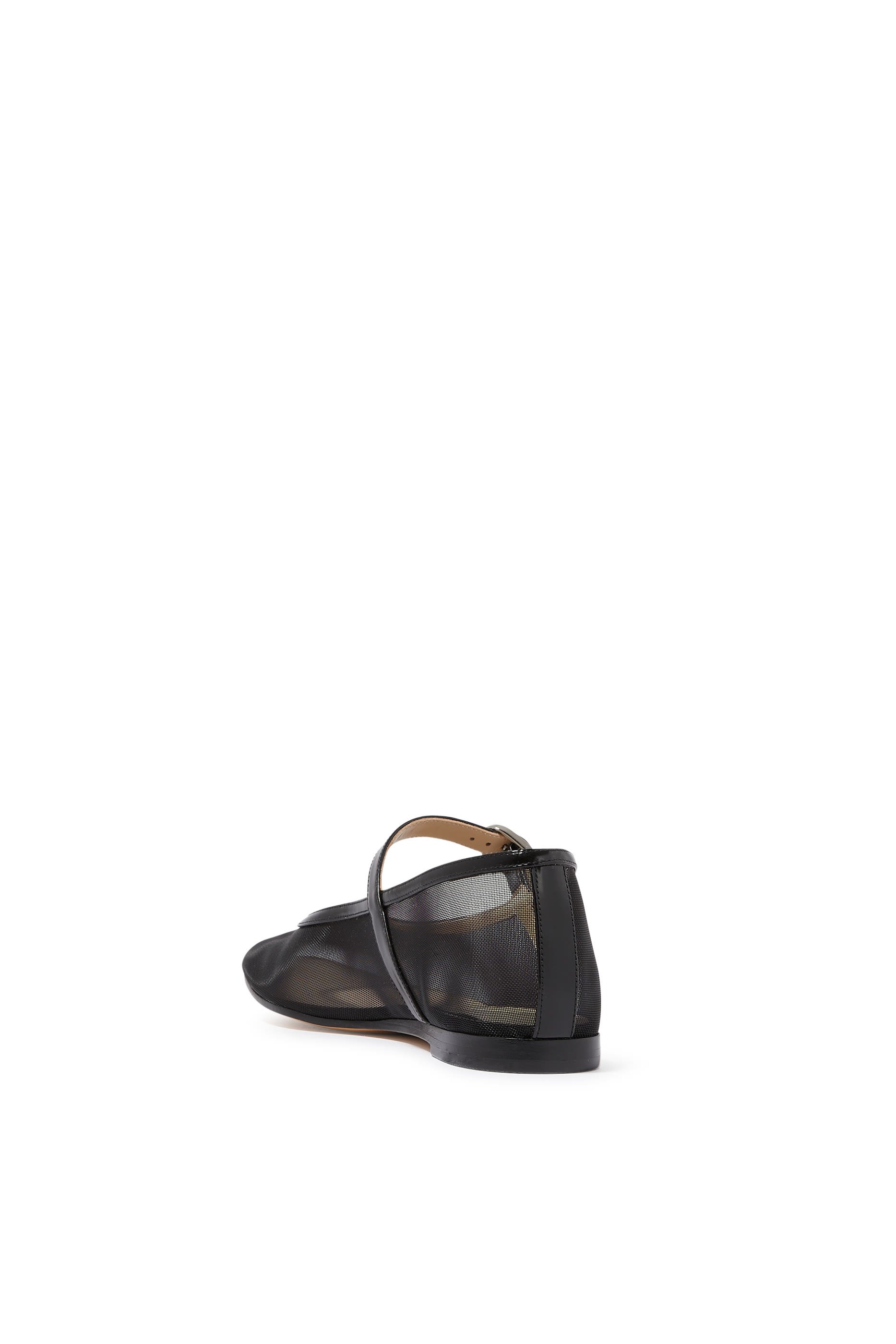 حذاء بالرينا ماري جين قماش شبكي