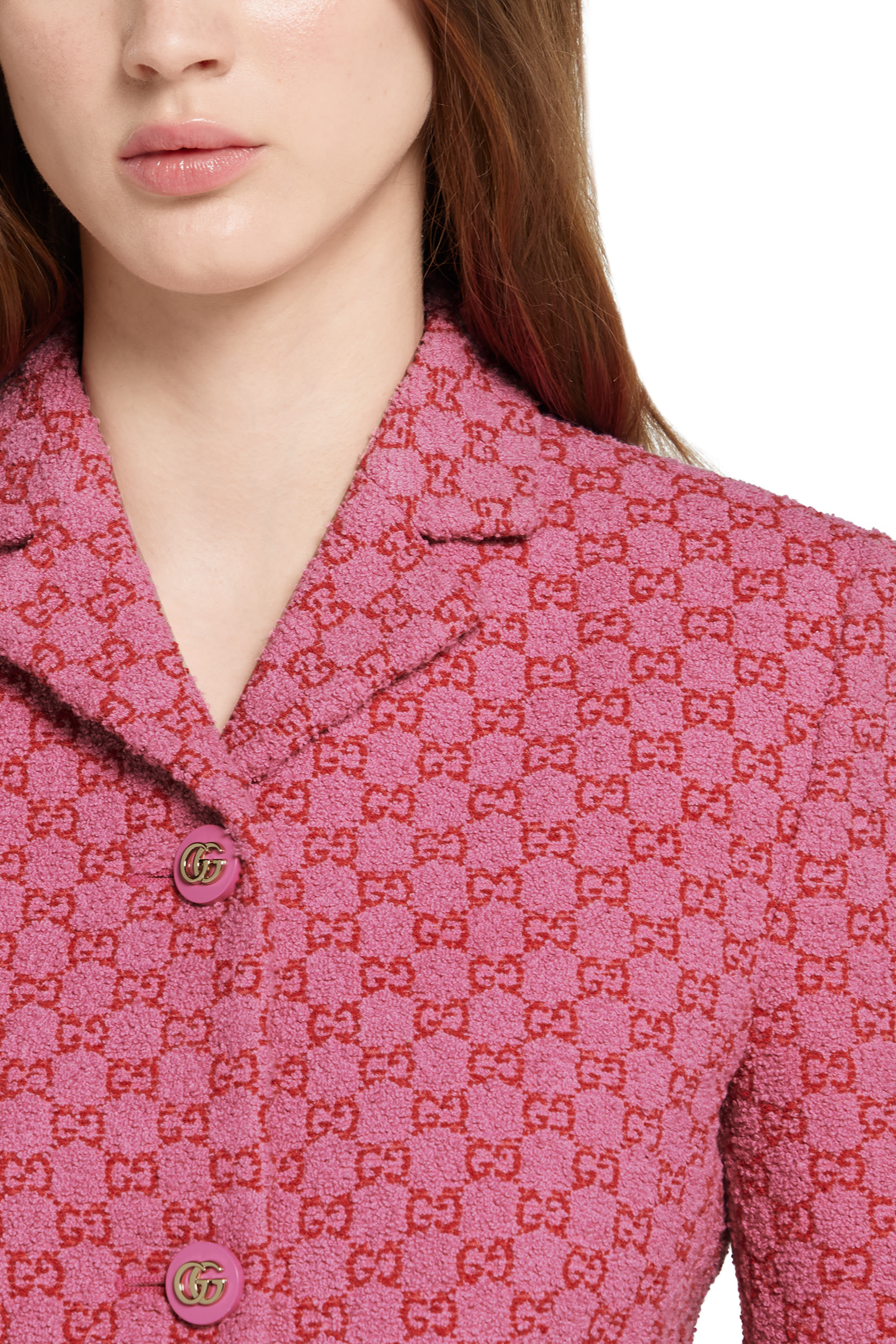 GG Cotton Boucl&eacute; Jacket 