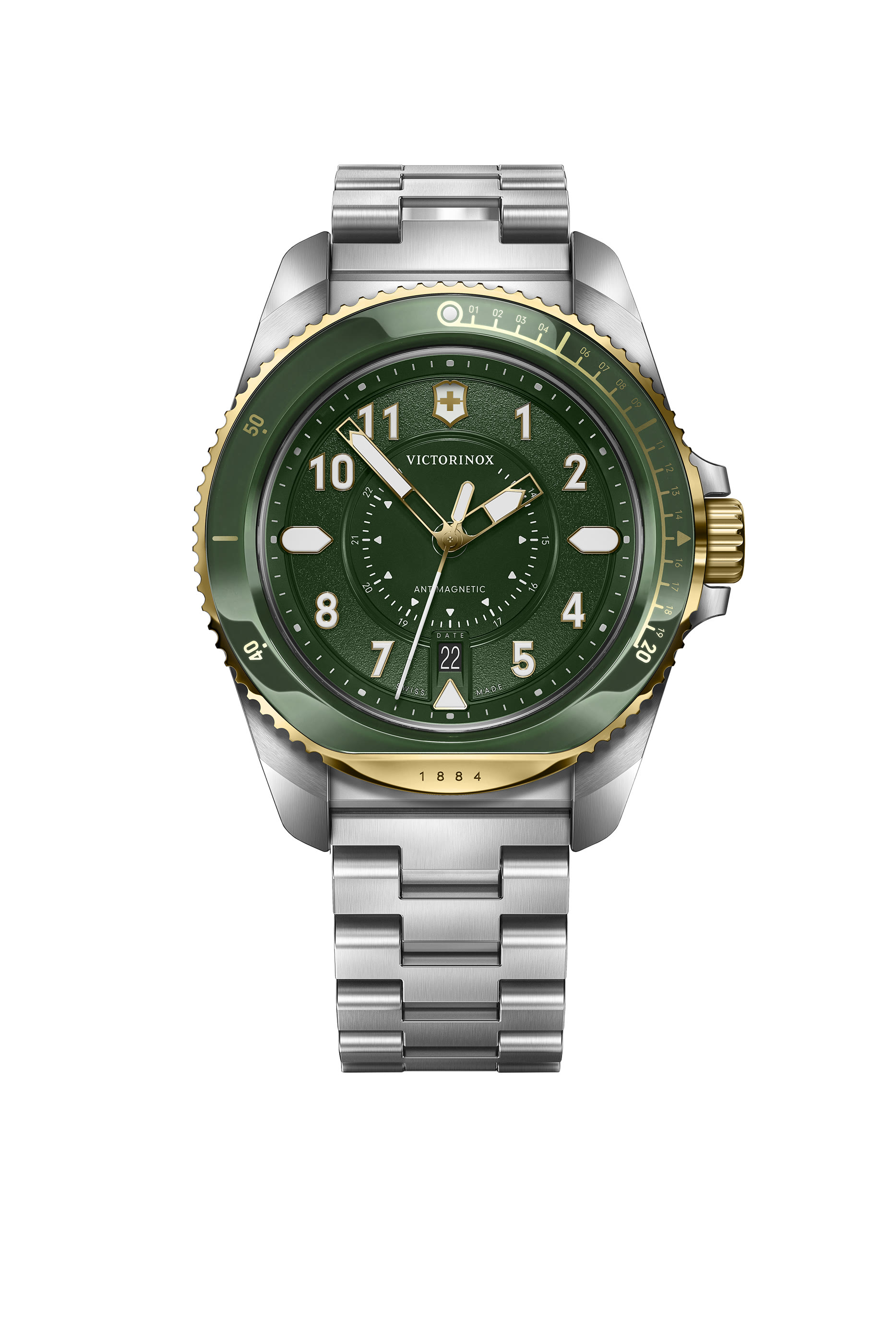 ساعة جورني 1884، ستانلس ستيل