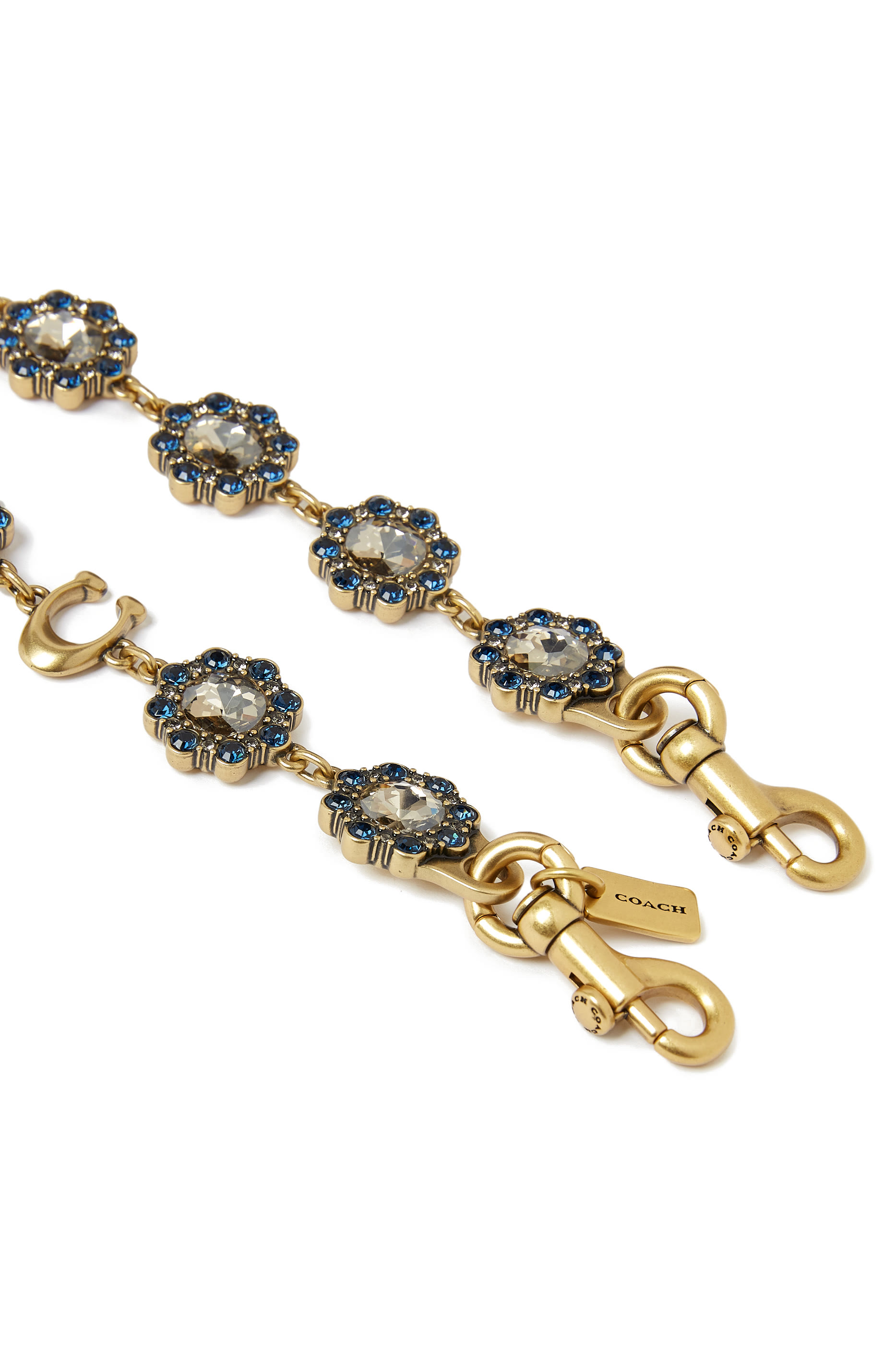 حمالة سلسلة بأحجار براقة