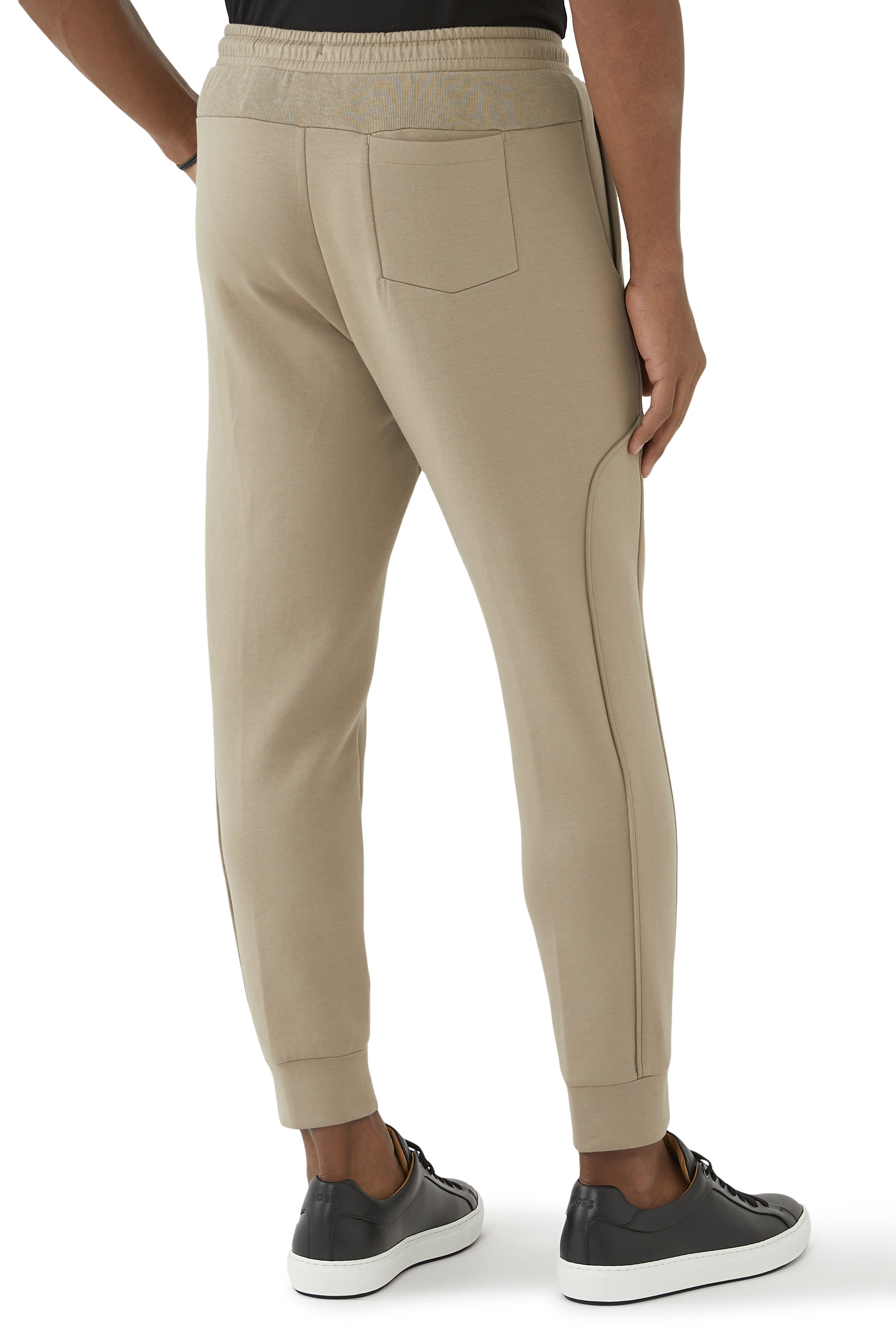 بنطال رياضي منقوش بشعار الماركة