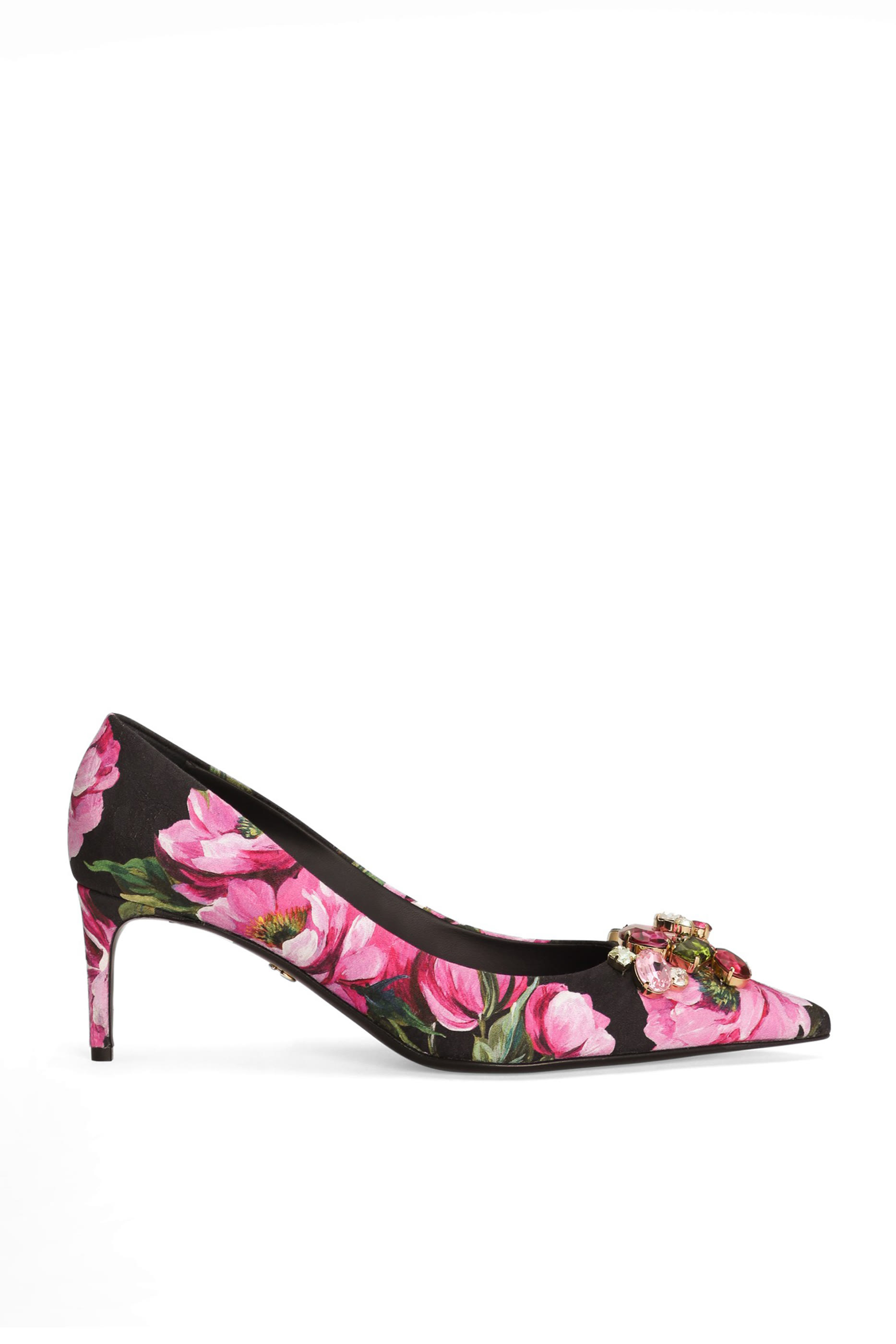  Printed Brocade 60 Pumps 