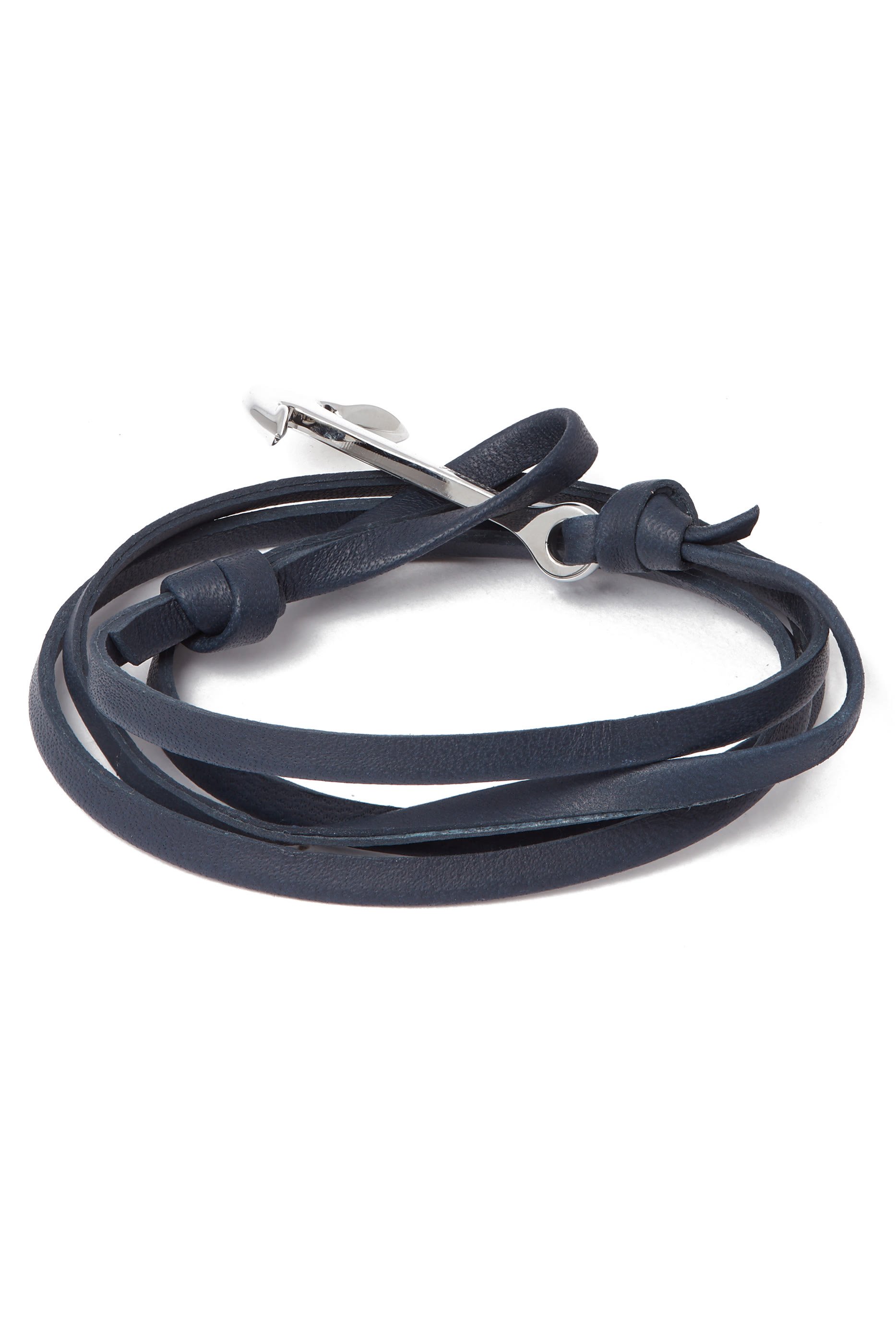 سوار بتصميم حبل ملفوف ومرساة