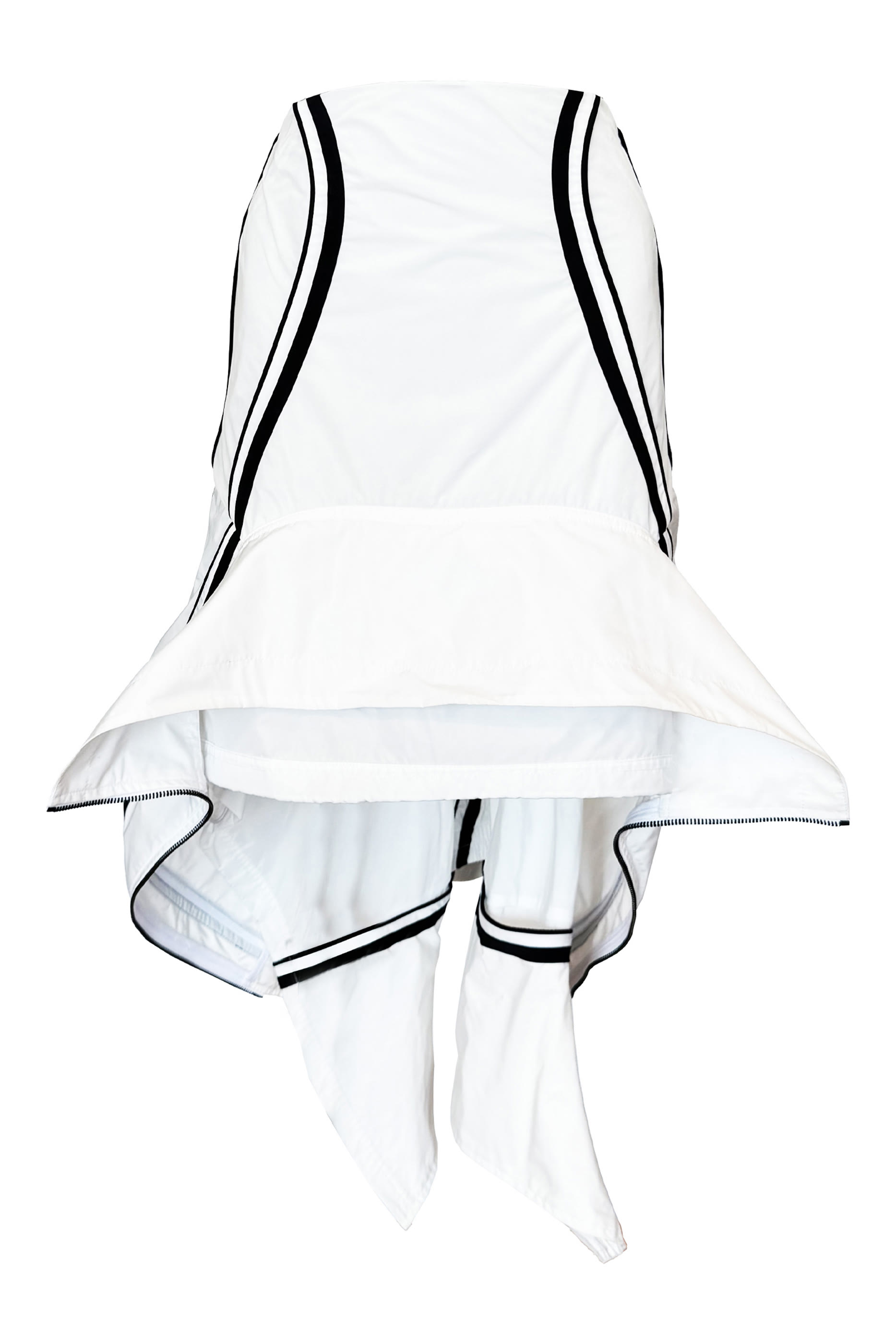 جاكيت/ تنورة بدلة رياضية بنقشة هندسية للإرتداء بعدة طرق