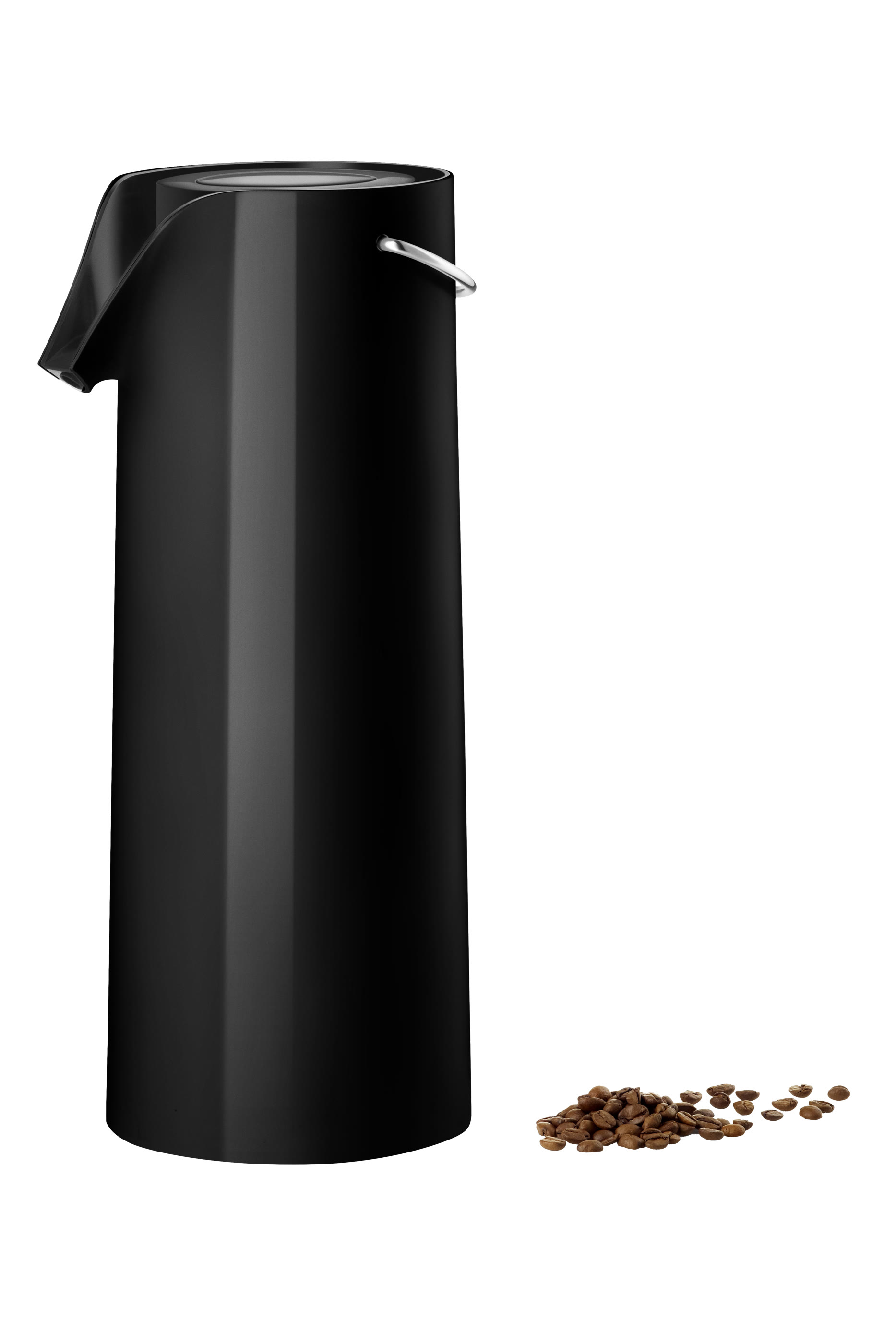 إبريق مفرغ من الهواء بمضخة