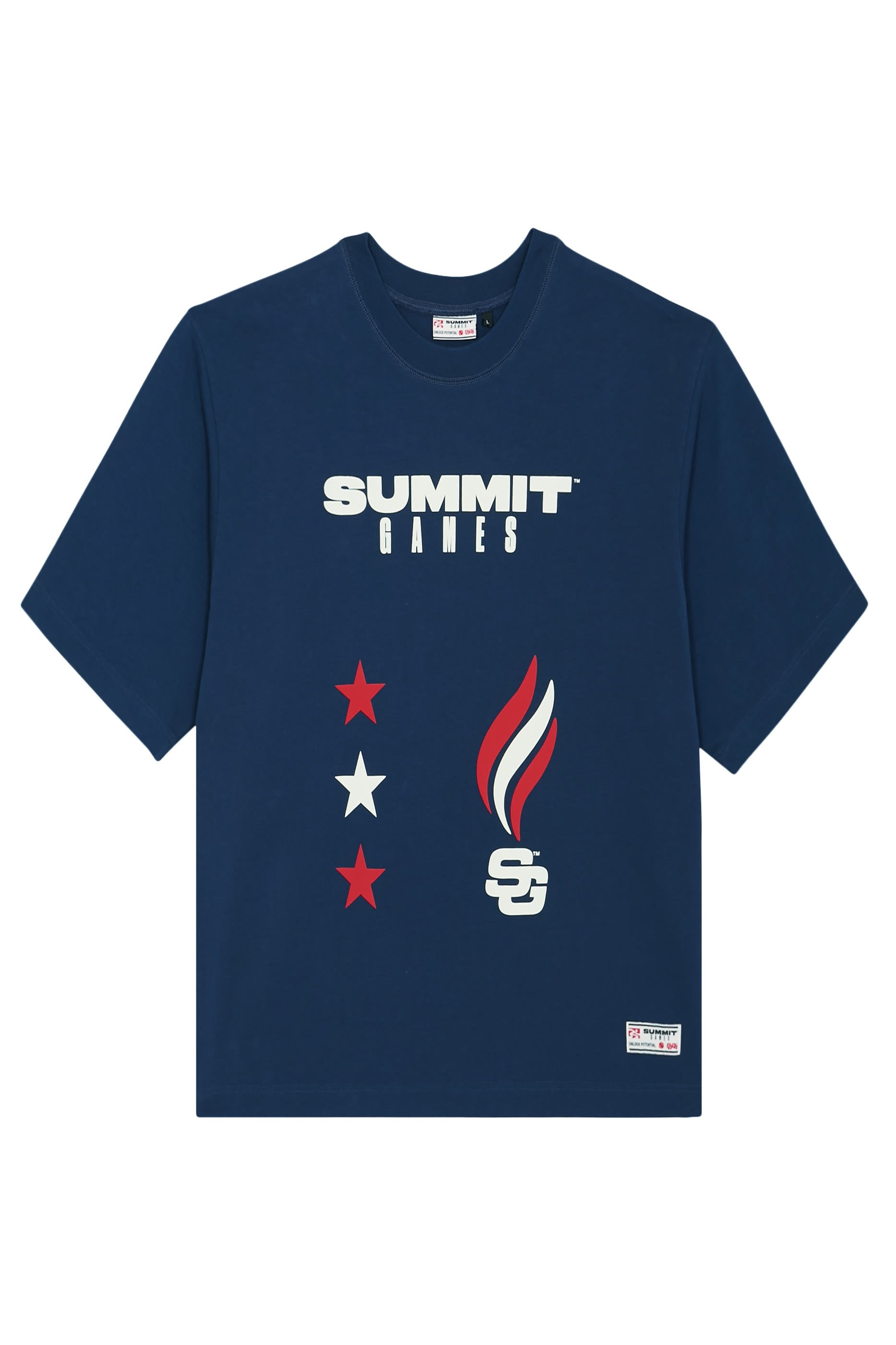 تيشيرت تشامبيون بشعار الماركة كلاسيكي