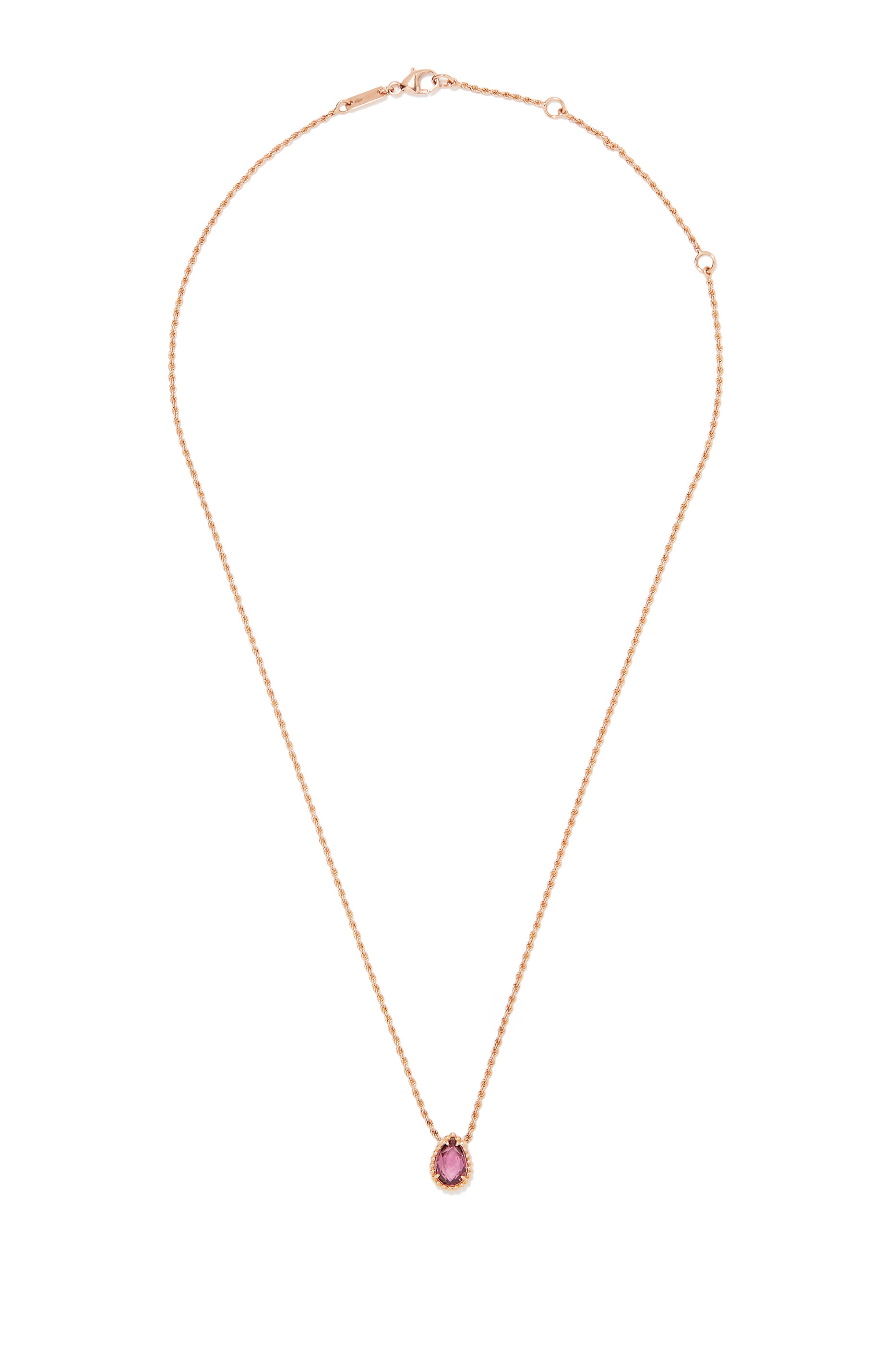 قلادة سيربنت بوهيم بدلاية مرصعة بحجر التورمالين