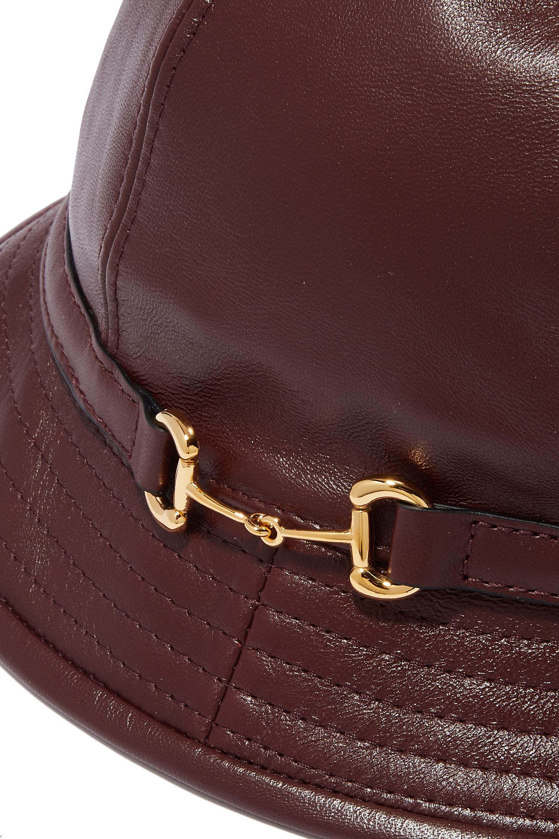 قبعة جلد على شكل جرس