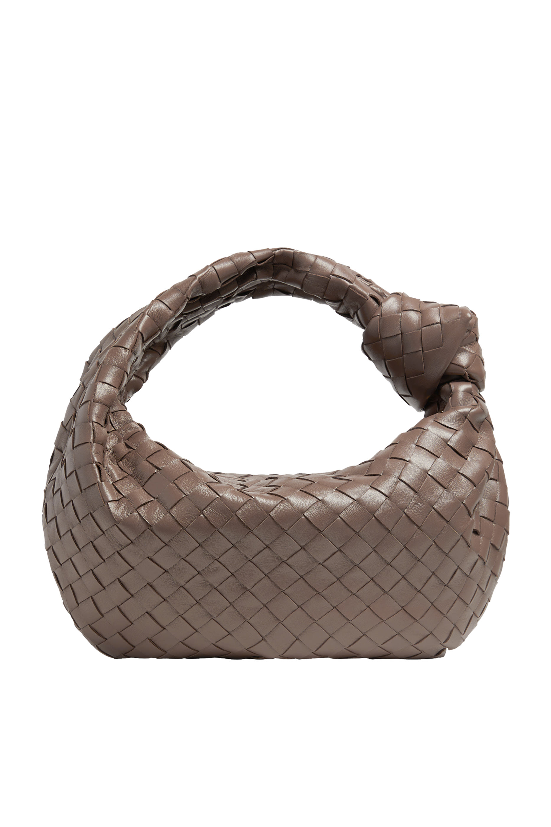 حقيبة جودي تين بتصميم مجدول وعقدة جلد