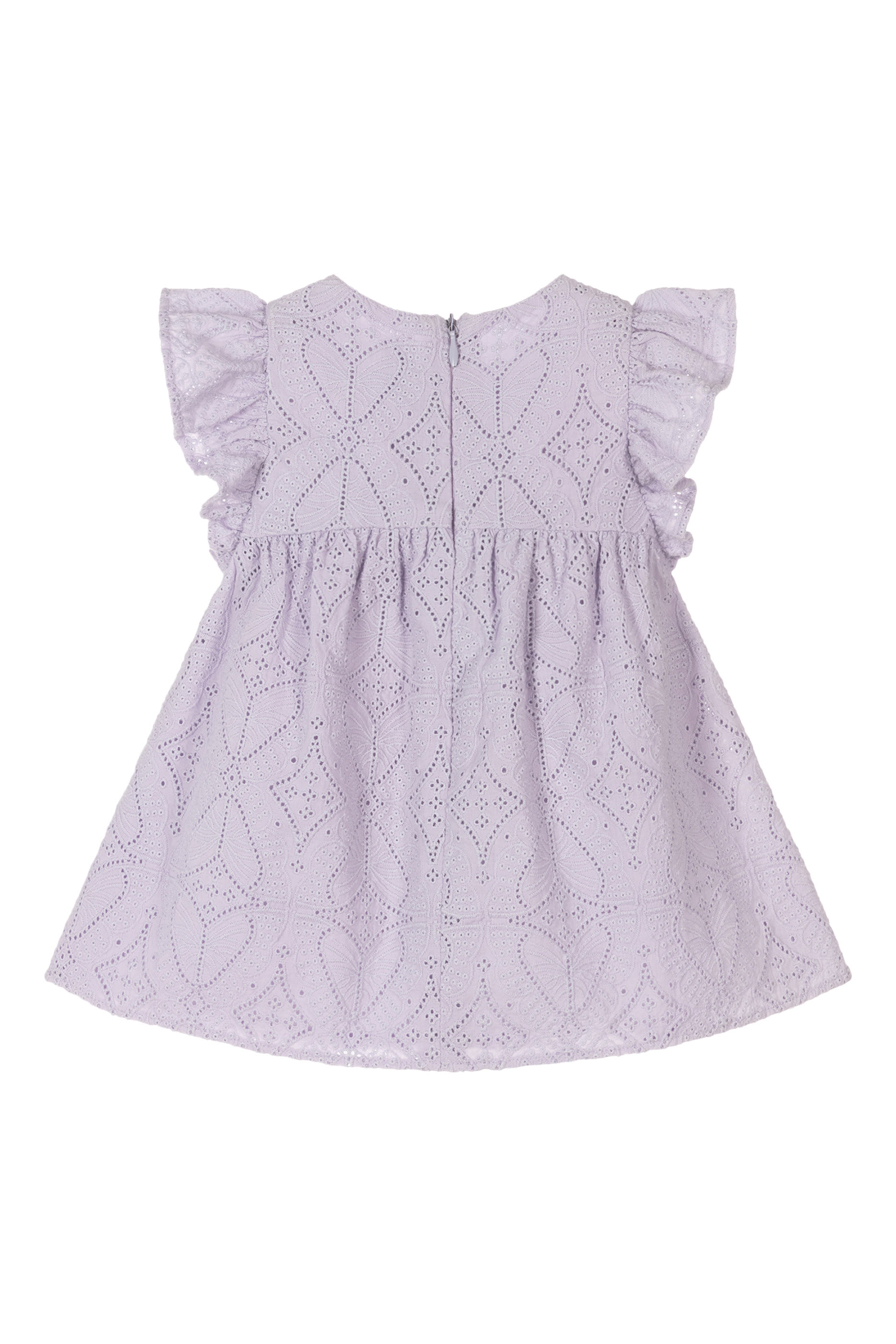 فستان بتطريز إنجليزي للأطفال