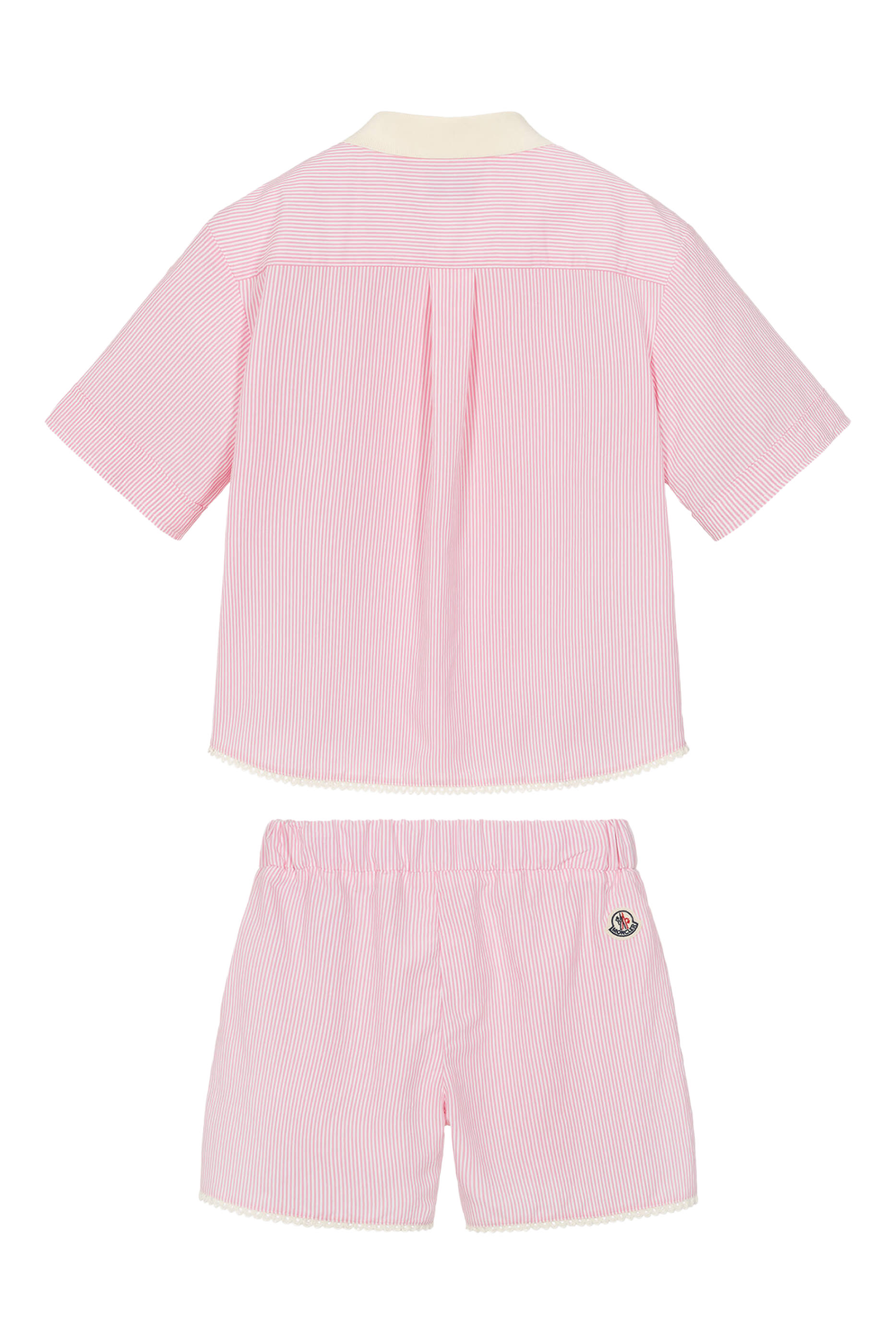 Kids Striped Shirt & Shorts Set