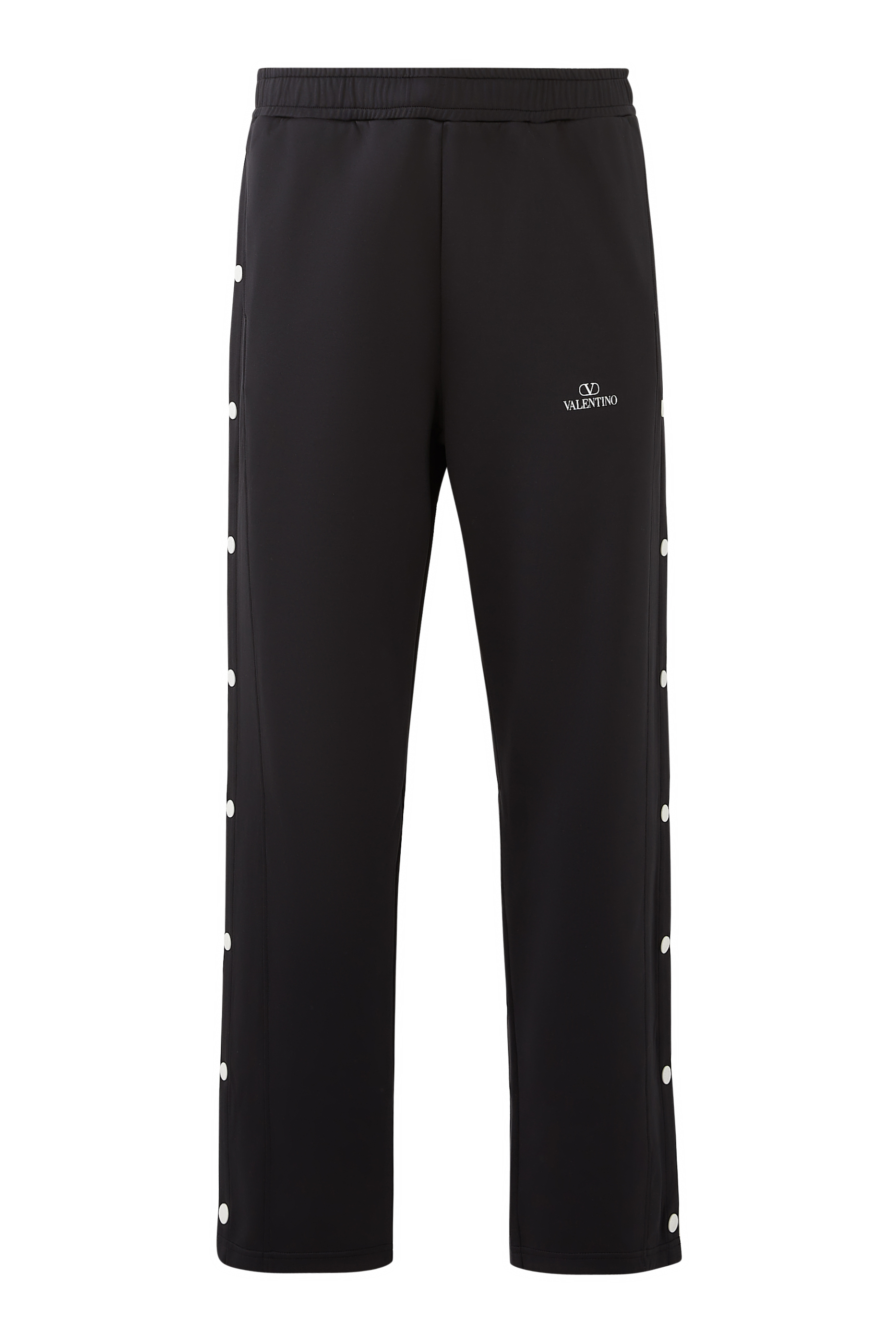 Relaxed Button-Up Track Pants