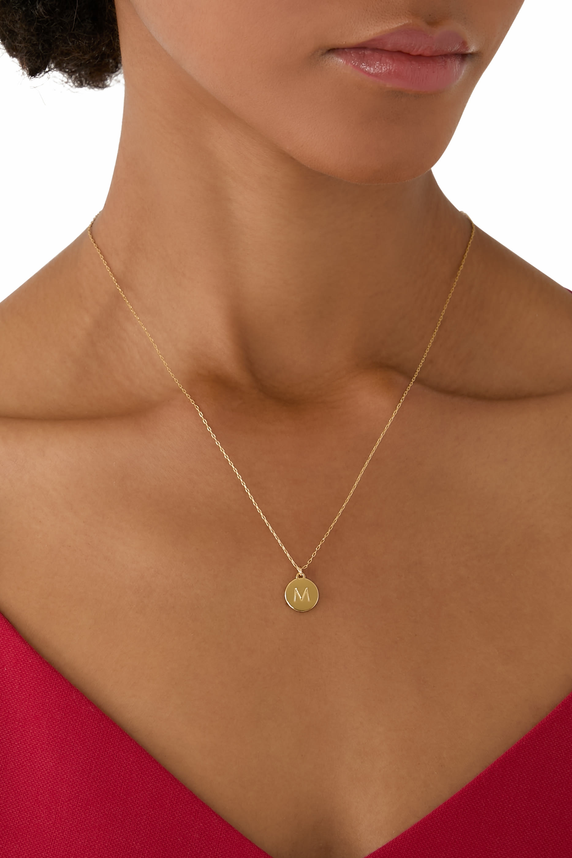 Initial ‘M’ Mini Pendant