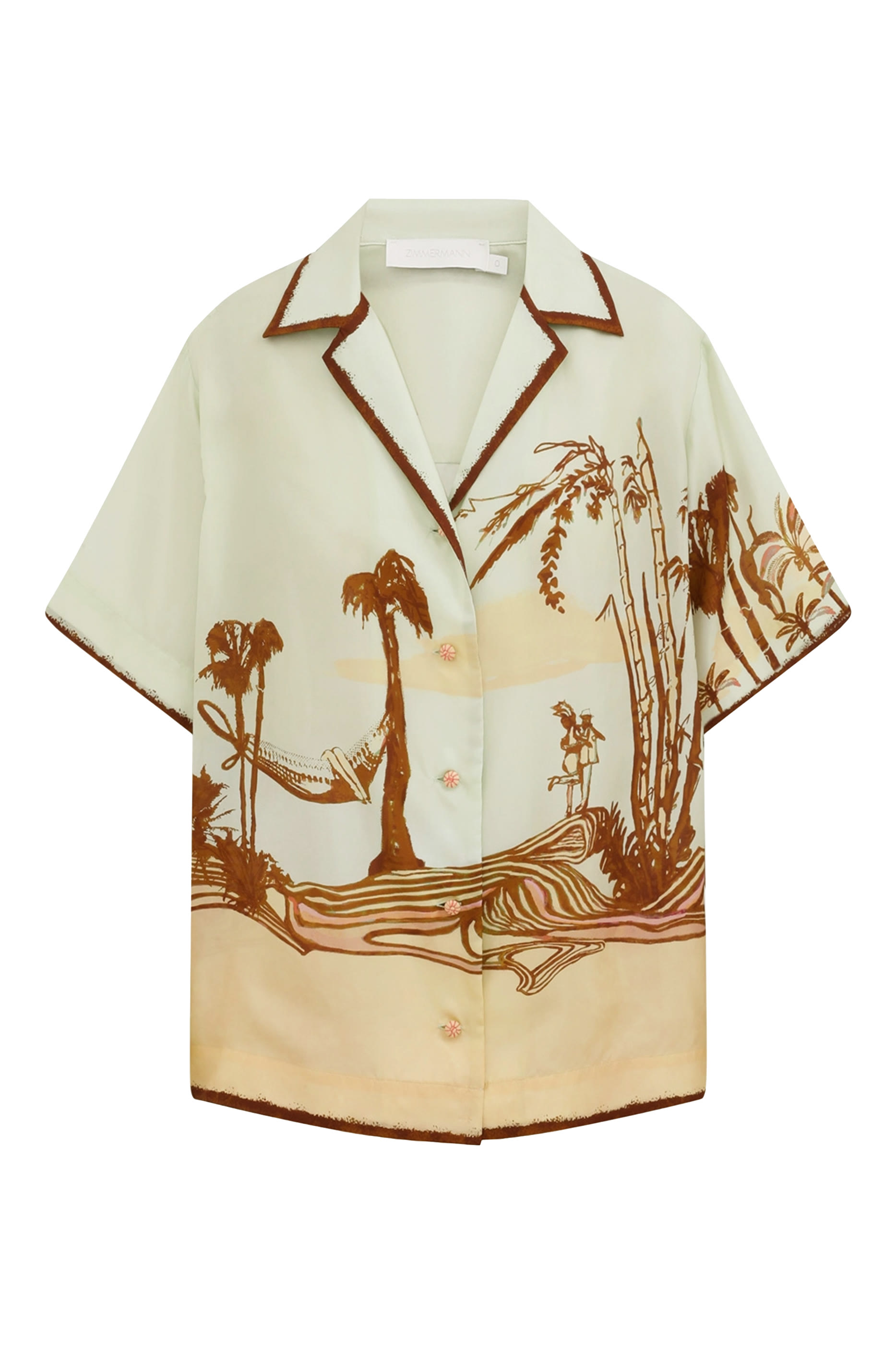 قميص كوكو بأكمام قصيرة