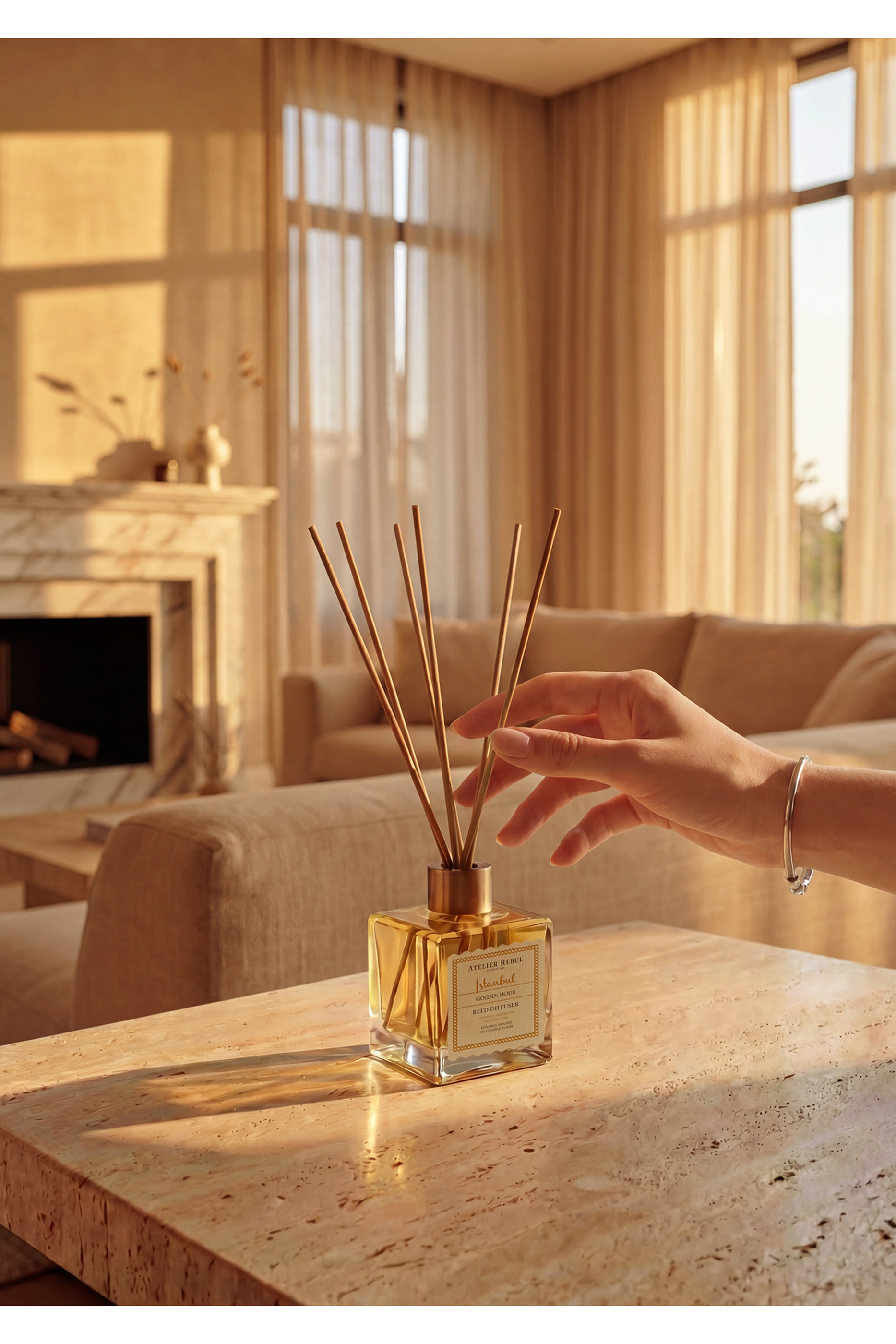 أعواد توزيع عطر إسطنبول جولدن آور