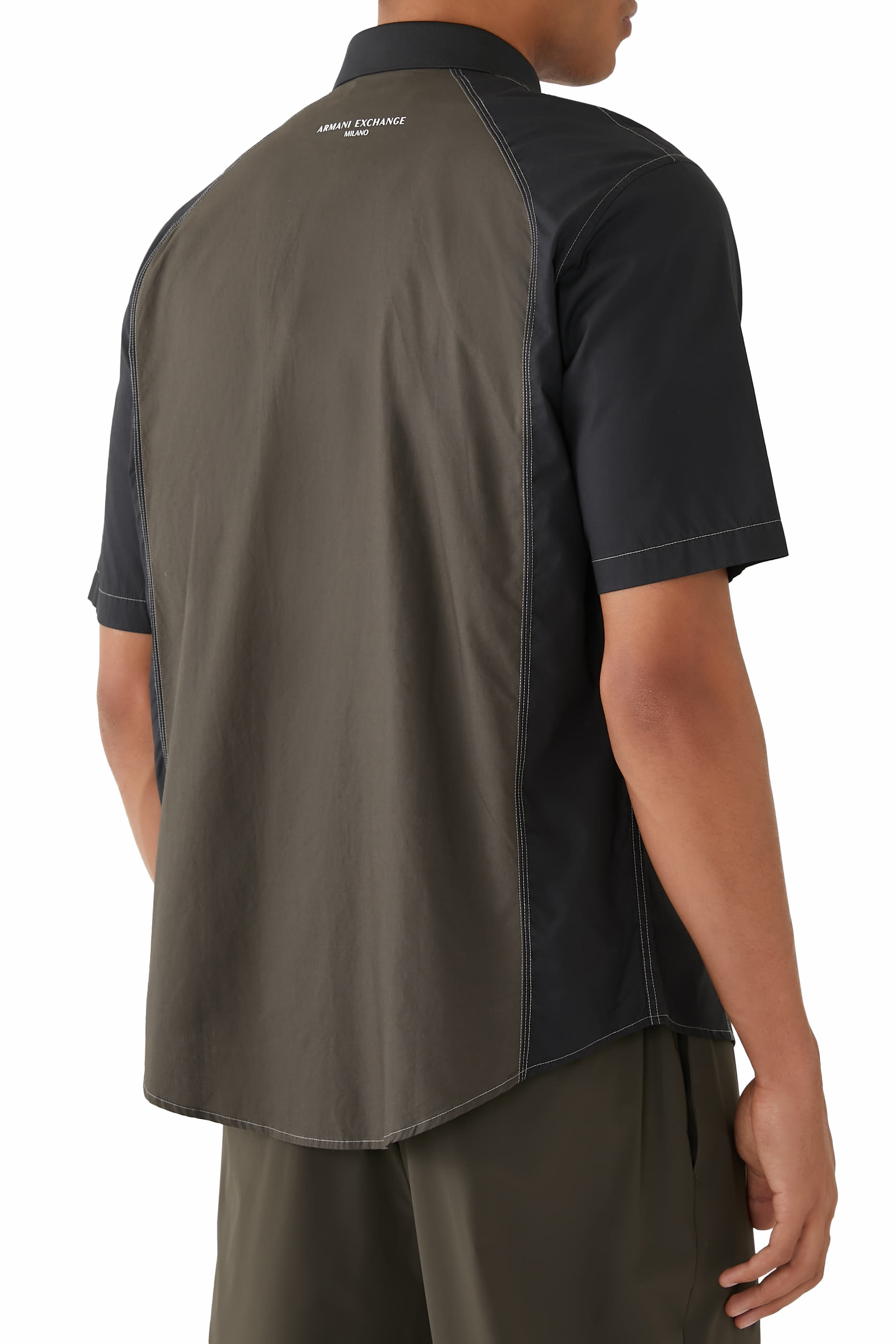 قميص ذا جريد بلونين