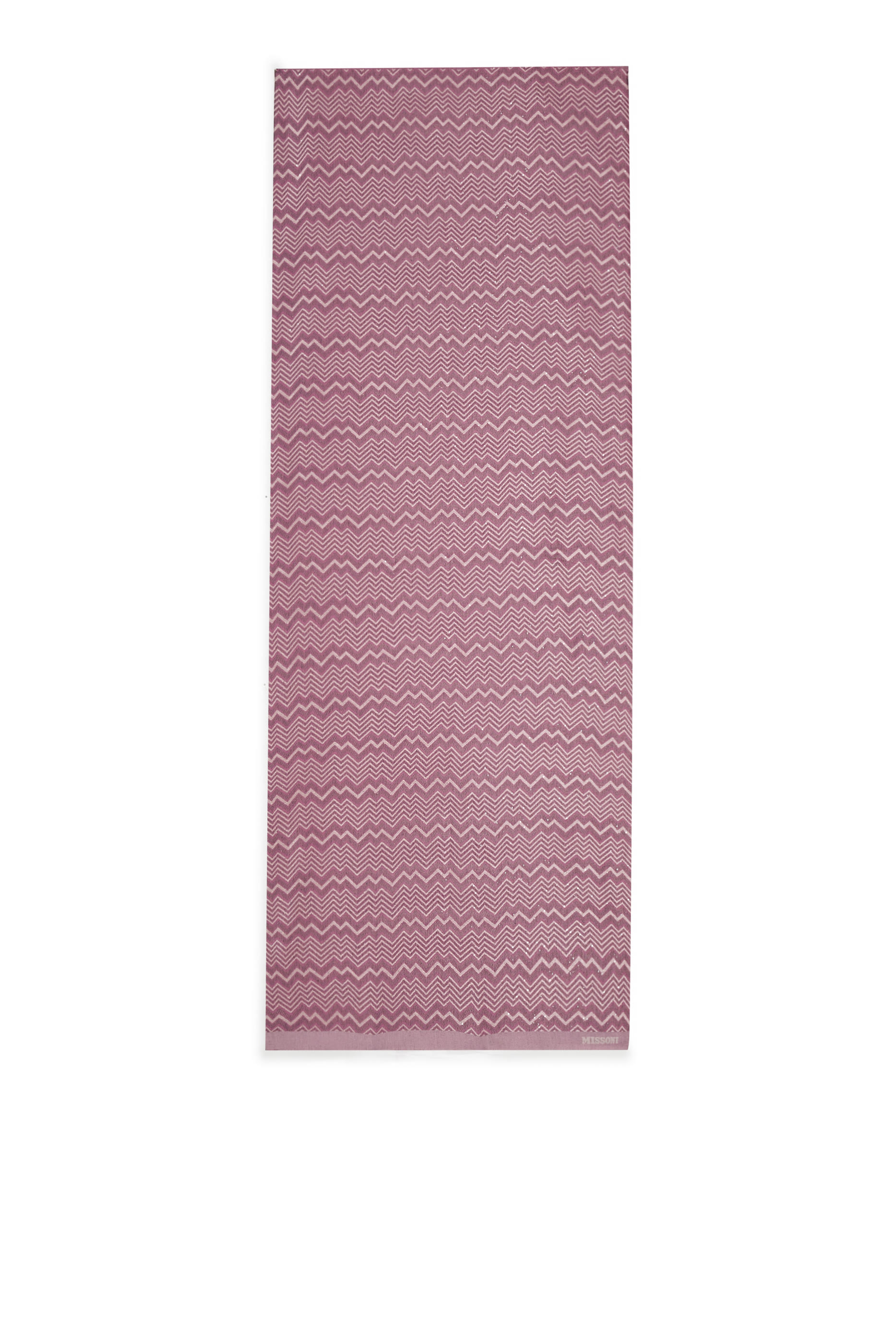 وشاح بترتر ونقشة خطوط متعرجة