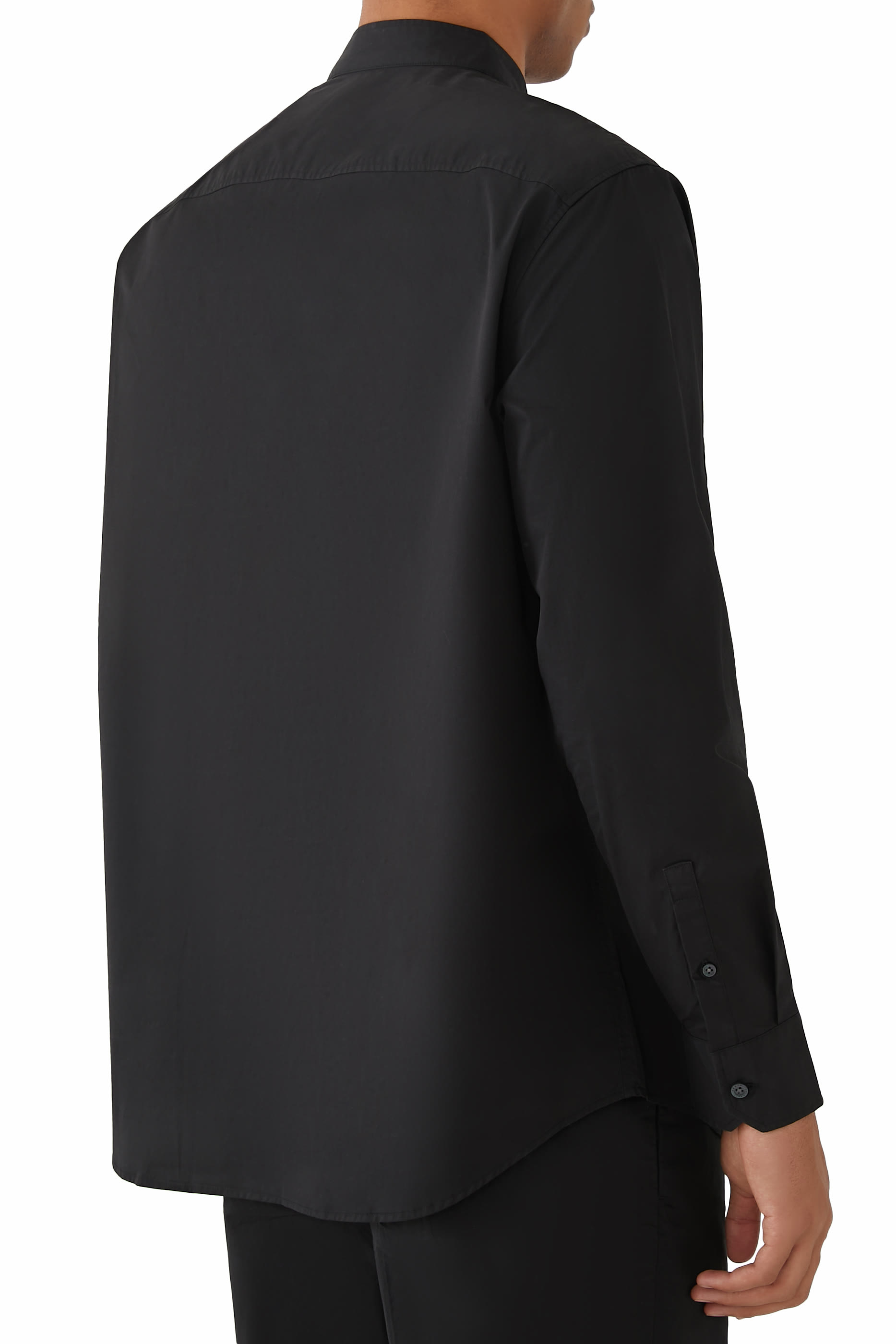 قميص بقصة مريحة قطن