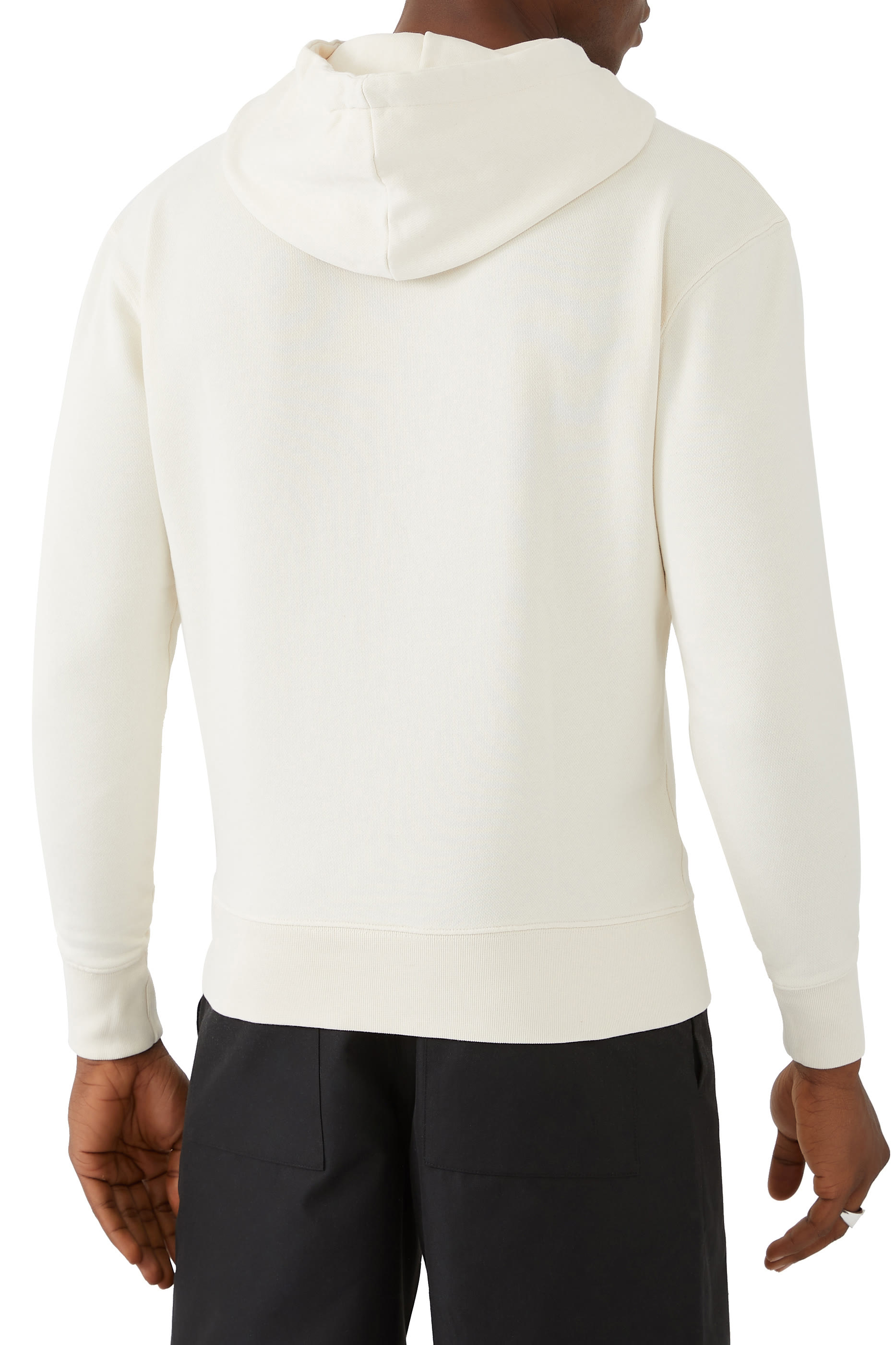 هودي صوف قطني بشعار الماركة