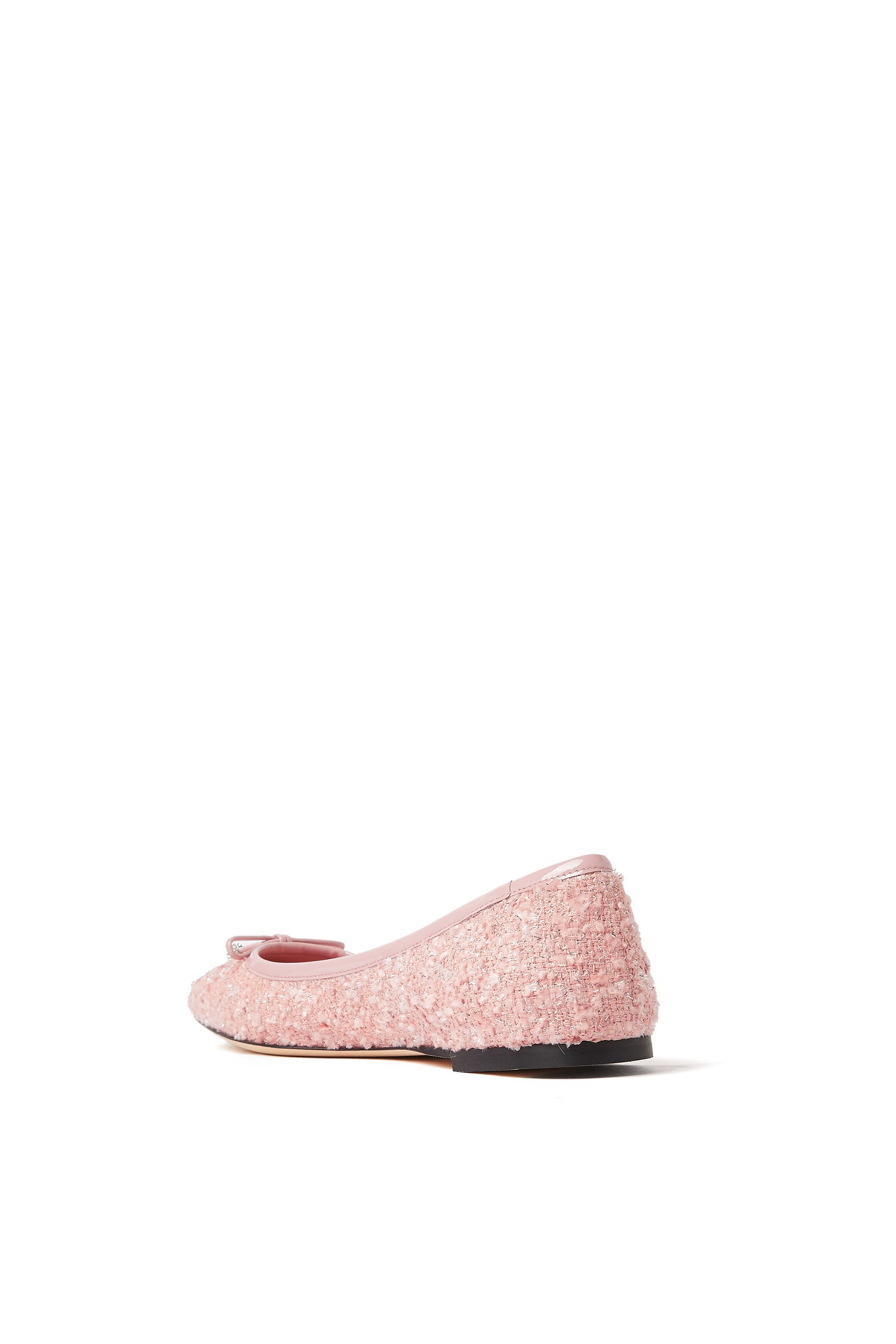 حذاء كلاسيكي بلينغ بكعب مسطح