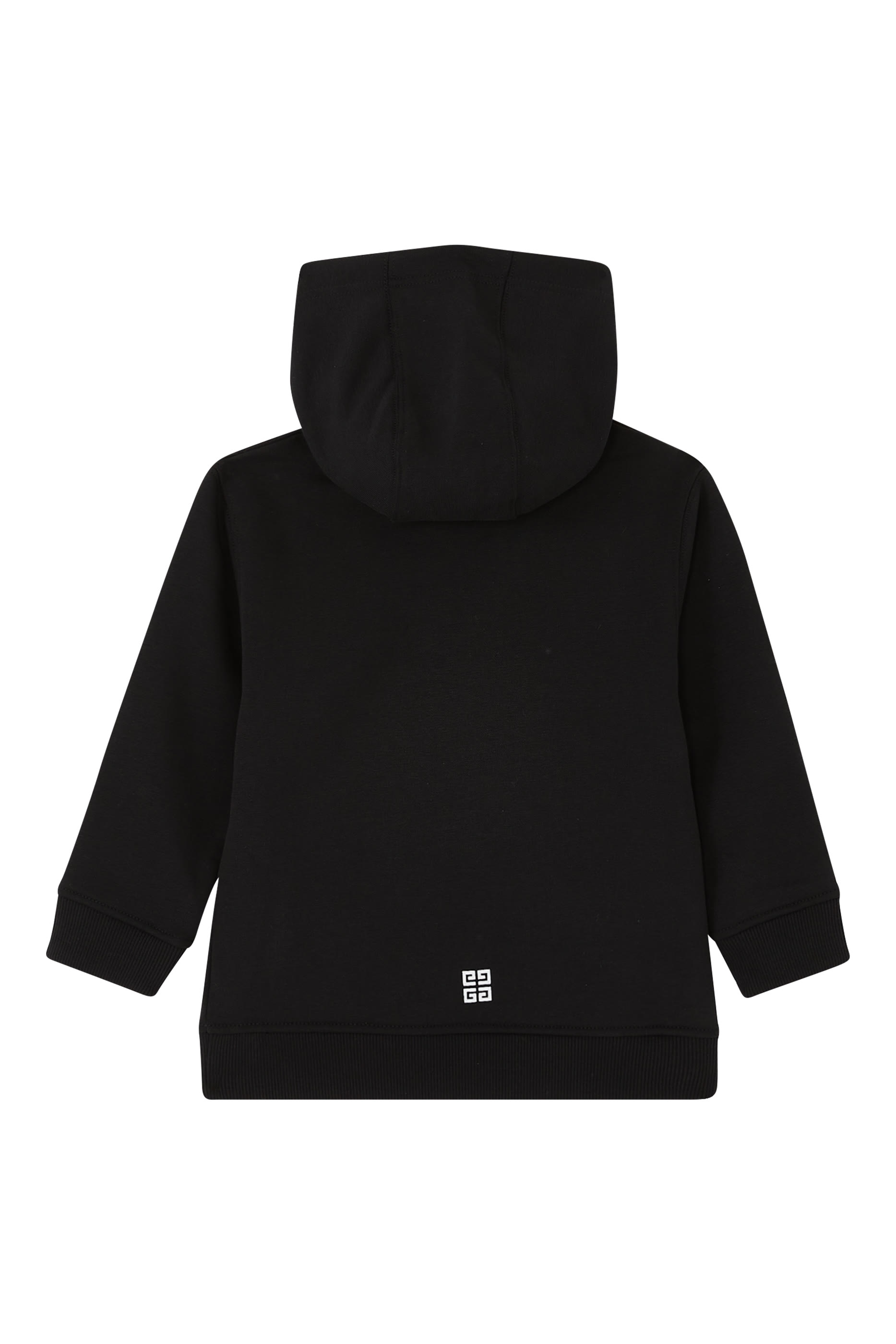 سويت شيرت بغطاء للرأس وشعار الماركة للأطفال