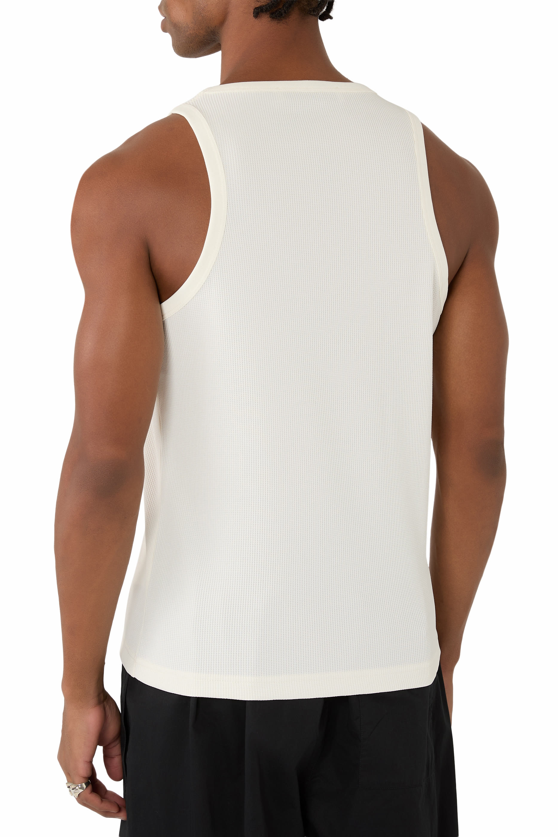 طقم فيست مزين بحروف شعار الماركة، قطعتين