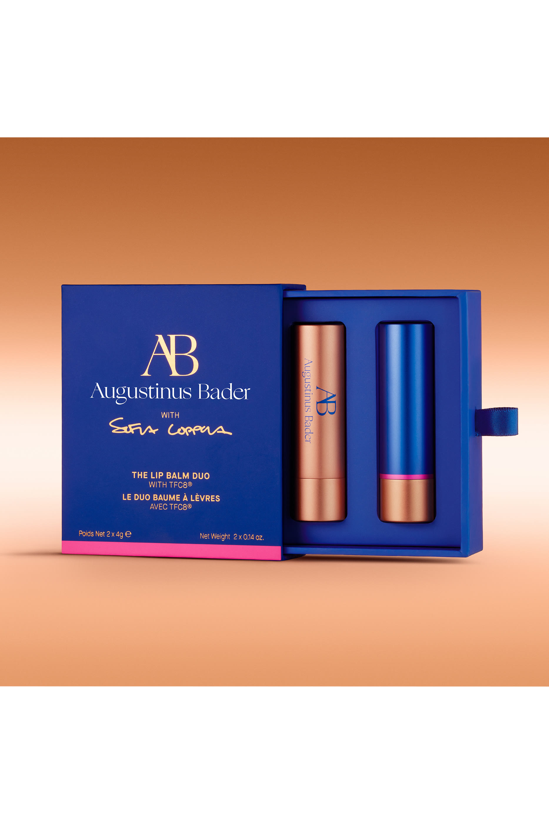 مجموعة مرطب شفاه ثنائية