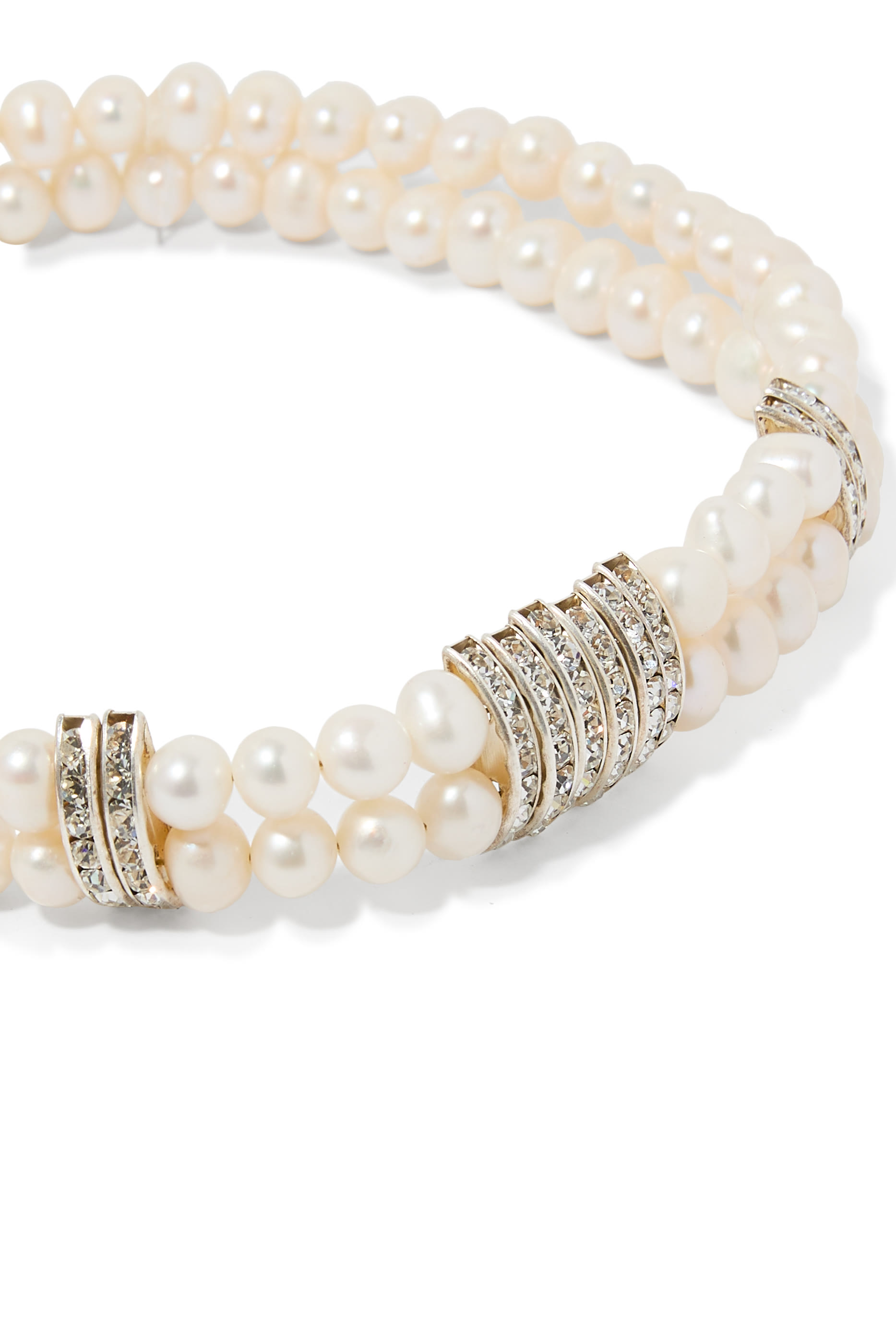 قلادة رقبة باللؤلؤ