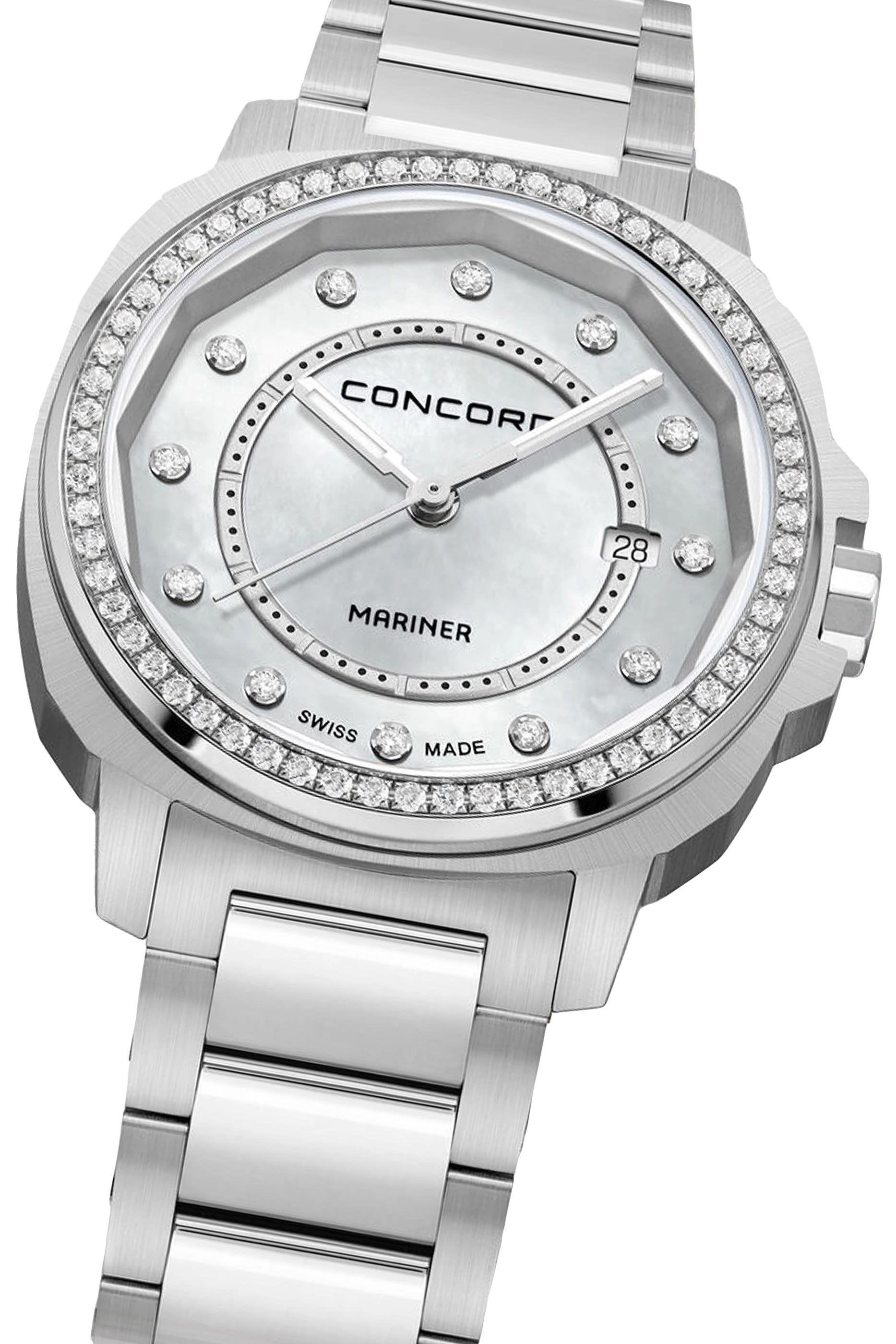 ساعة مارينر X كوارتز، ستانلس ستيل