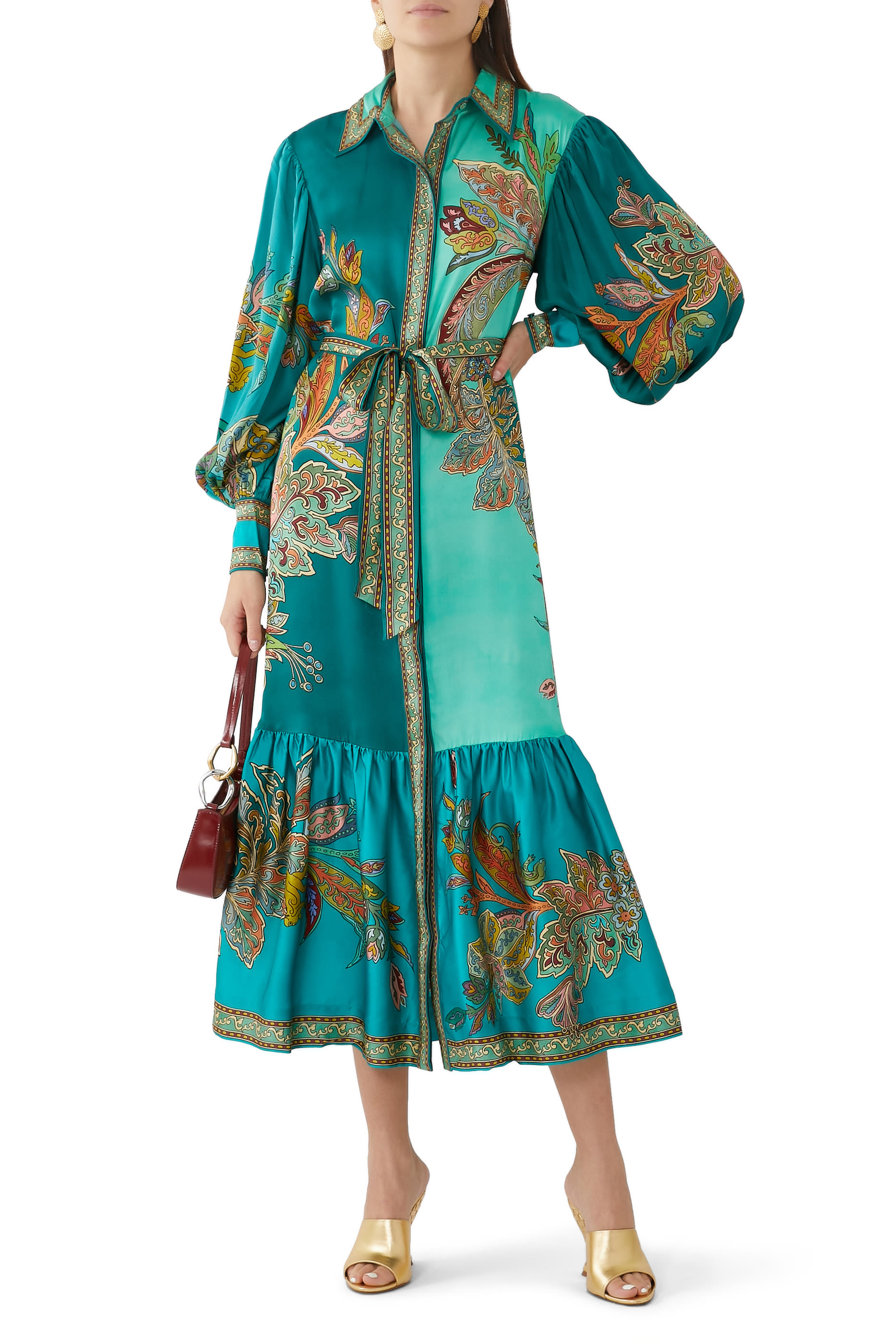 فستان فرانكا بتصميم قميص