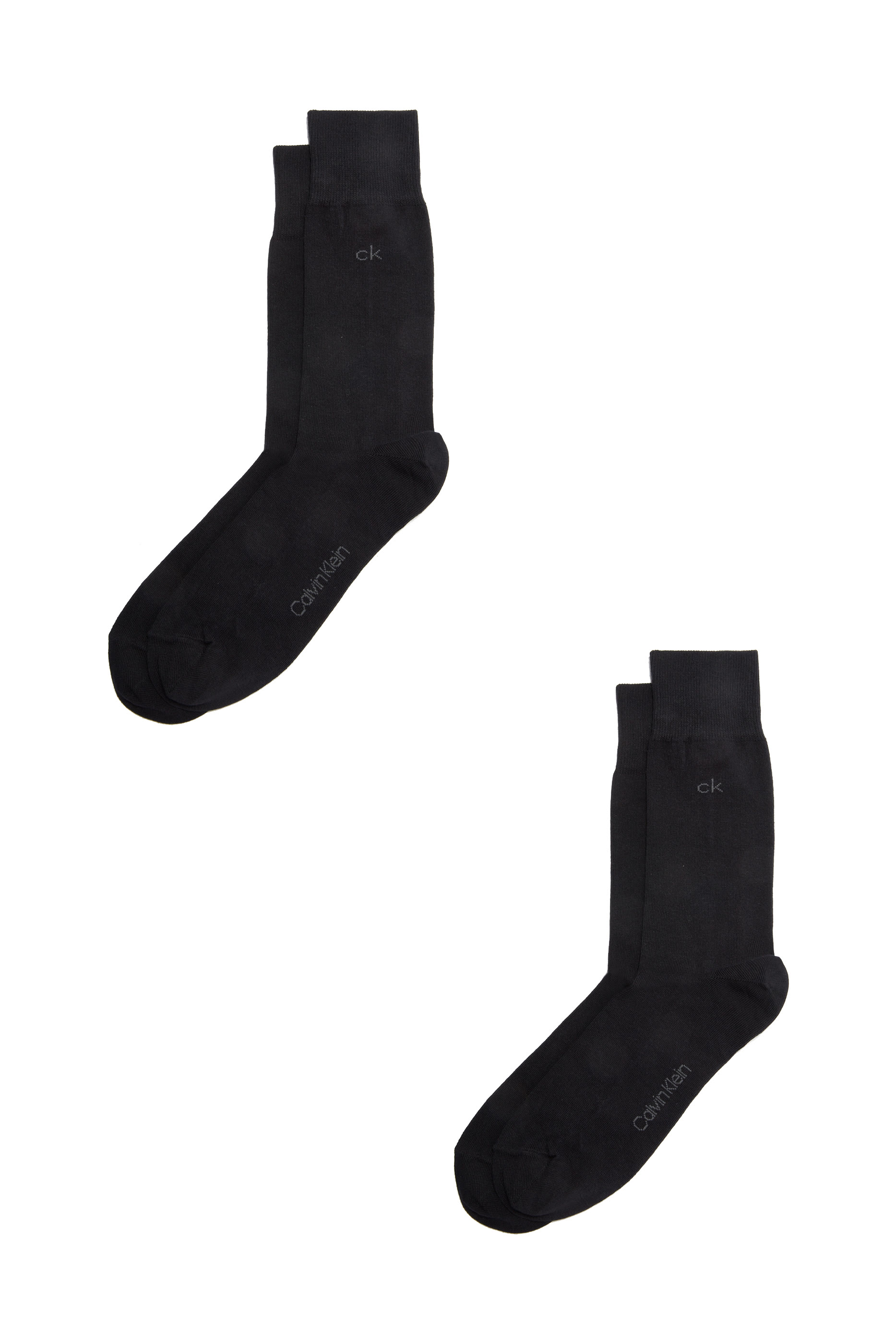 جوارب متوسطة الطول مزينة بشعار الماركة، قطعتين