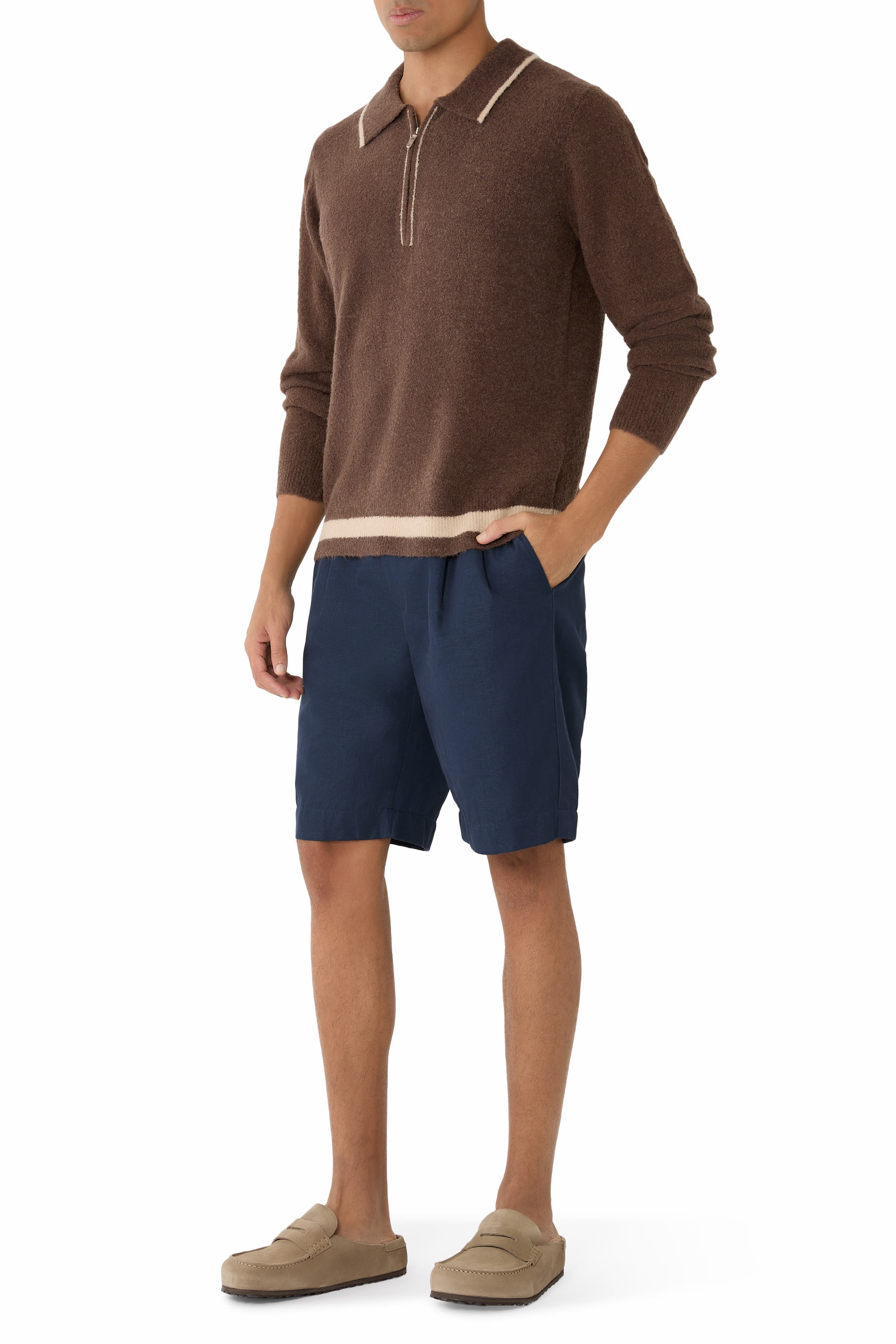 قميص بولو لازرس بأكمام طويلة