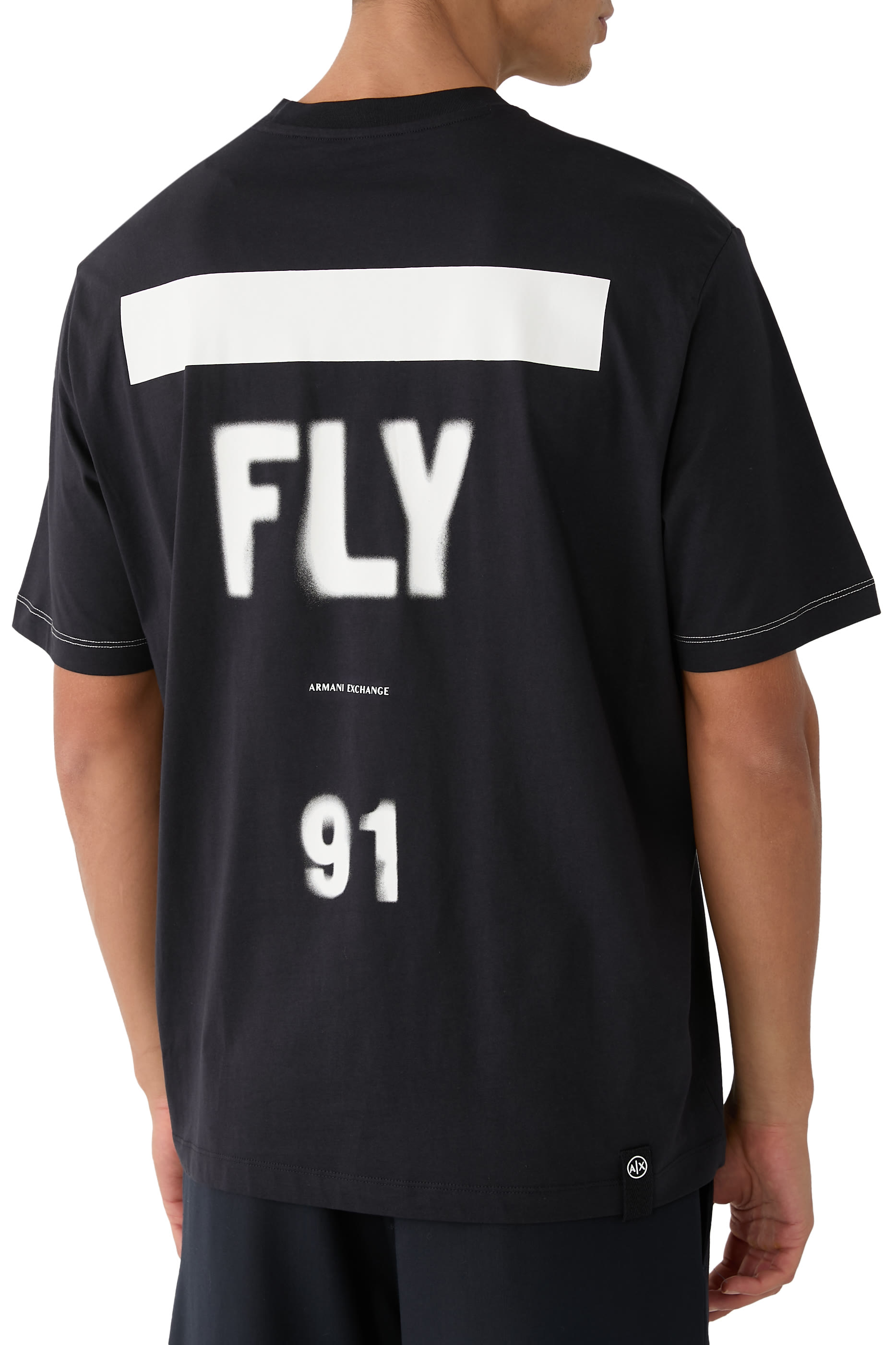 تيشيرت مارينا 91 بشعار الماركة في الخلف