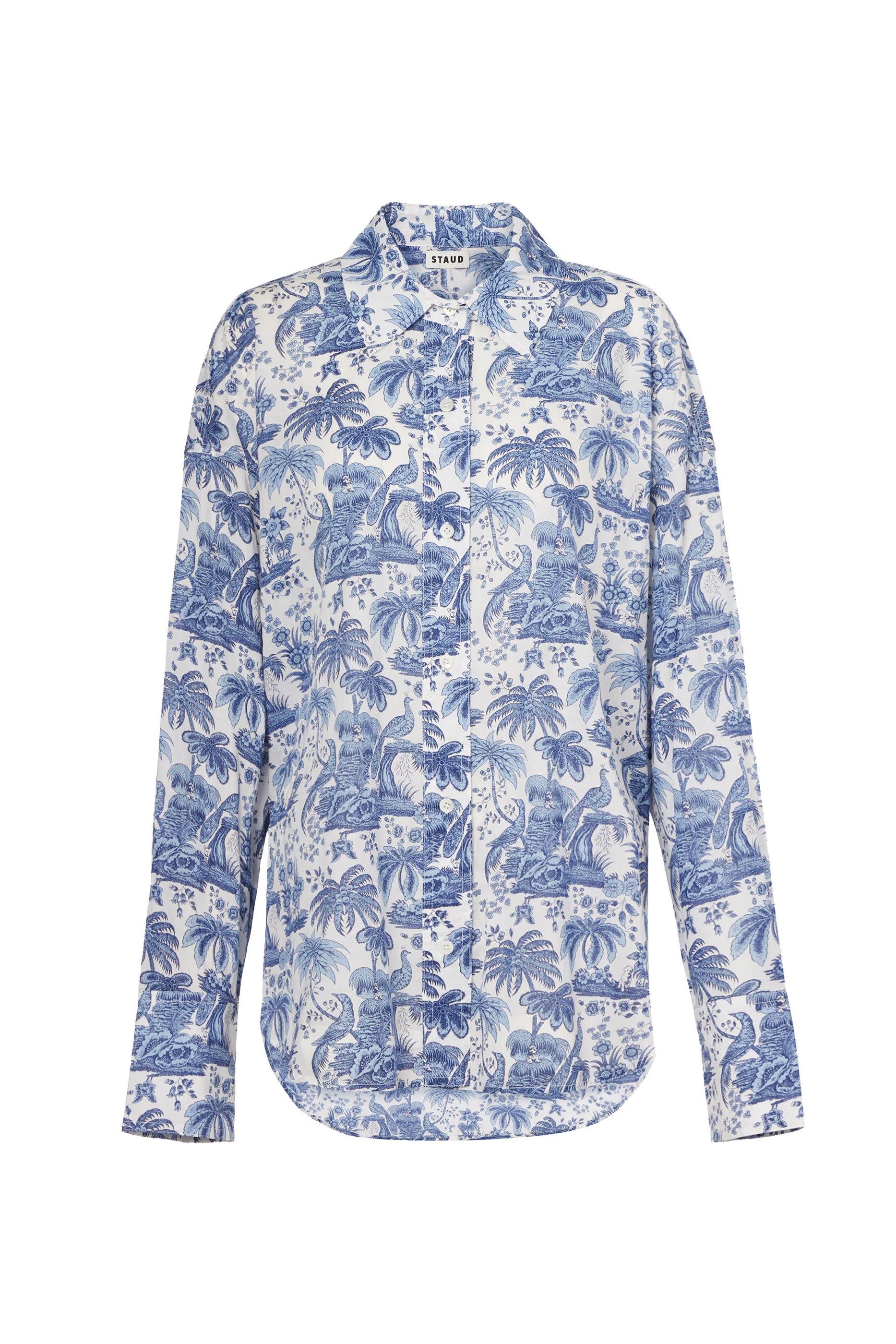 قميص بأكمام قصيرة قطن توال